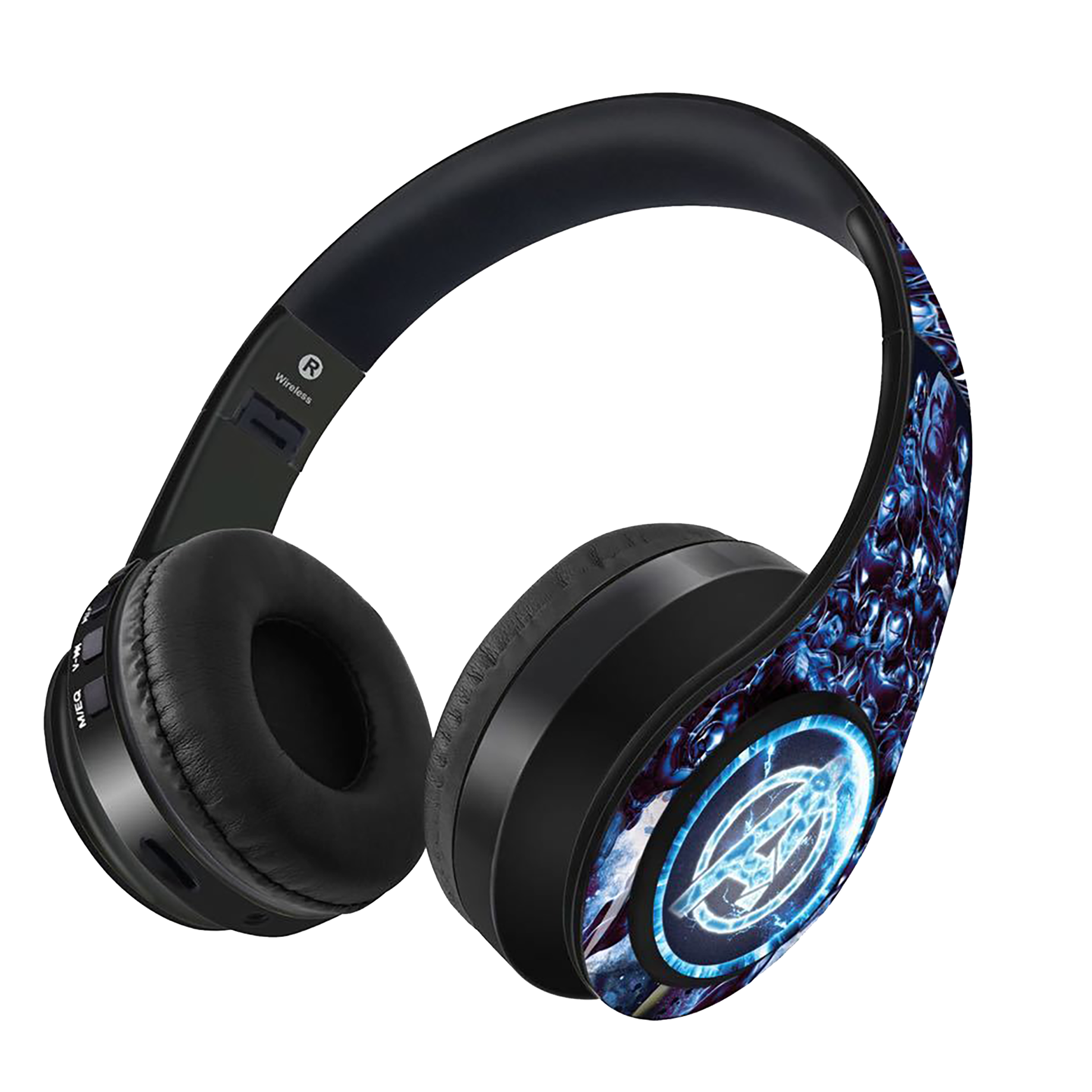 macmerise Avengers Endgame Hurricane Decibel SODCIBLMM4438 Bluetooth Headphone with Mic (Built In FM Radio, On Ear, Multicolor)_1