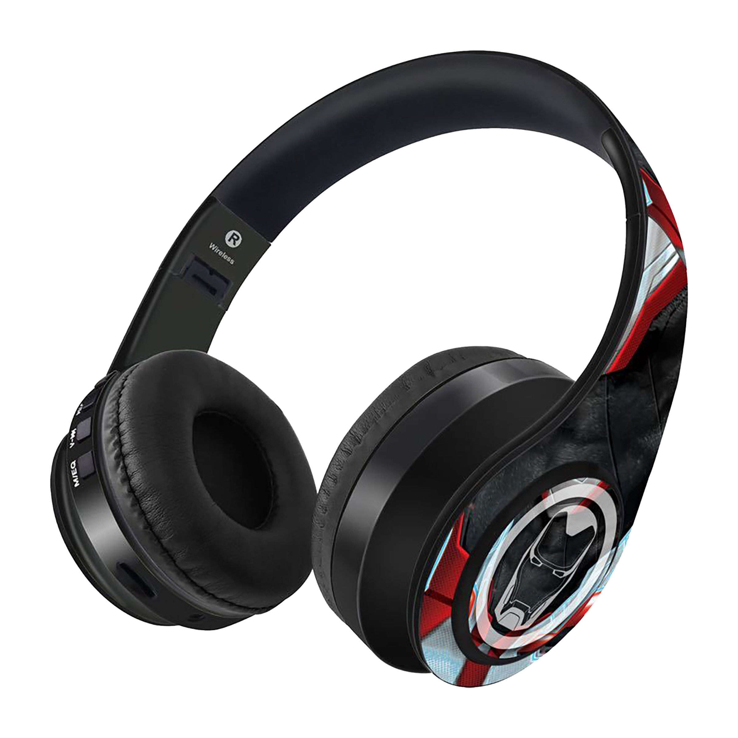 macmerise Endgame Suit Ironman - Decibel SODCIBLMM4494 Bluetooth Headphone with Mic (Passive Noise Cancellation, On Ear, Multicolor) macmerise Endgame Suit Ironman - Decibel SODCIBLMM4494 Bluetooth Headphone with Mic (Passive Noise Cancellation, On Ear, Multicolor)_1