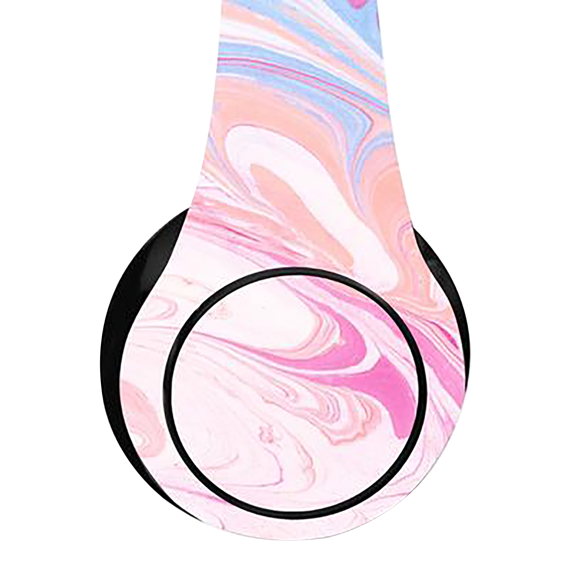 macmerise Marble Petal Pink - Decibel SODCIBLSM2454 Bluetooth Headphone with Mic (Passive Noise Cancellation, On Ear, Multicolor)_4