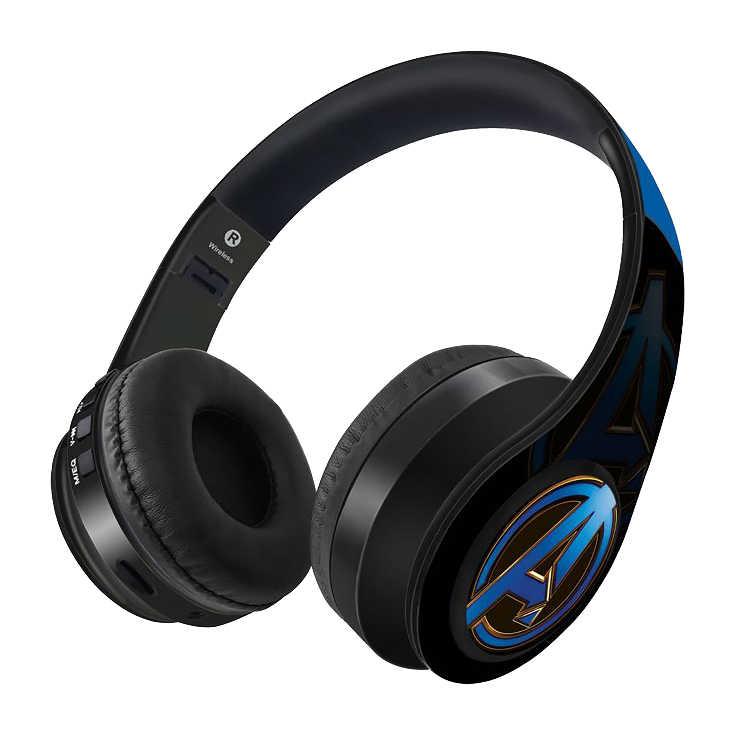 macmerise Endgame Logo Decibel SODCIBLMM4482 Bluetooth Headphone with Mic (Built In FM Radio, On Ear, Multicolor)_1