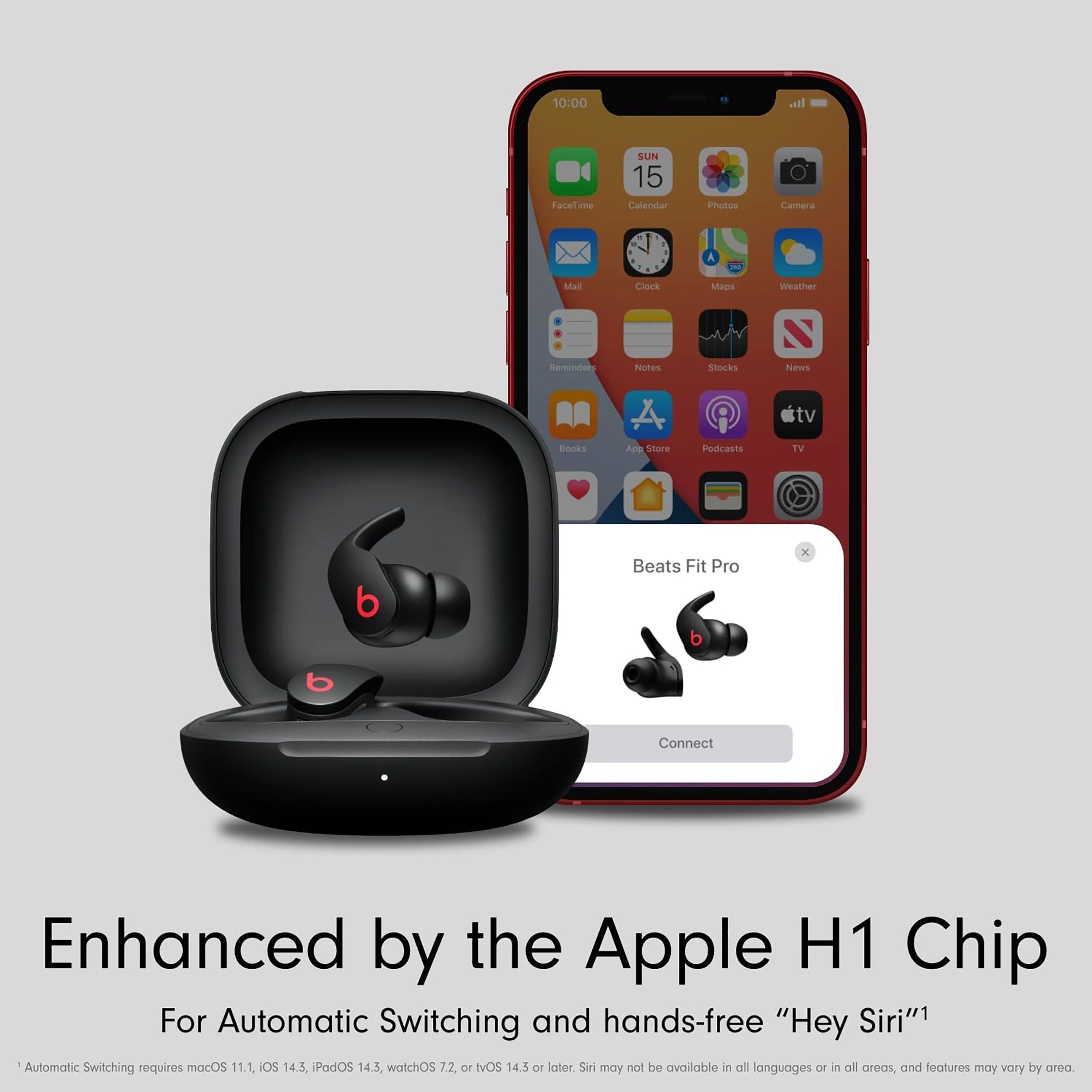 beats Fit Pro MK2F3ZM/A TWS Earbuds with Active Noise Cancellation (Sweat & Water Resistant, 24 Hours Playtime, Beats Black)_12