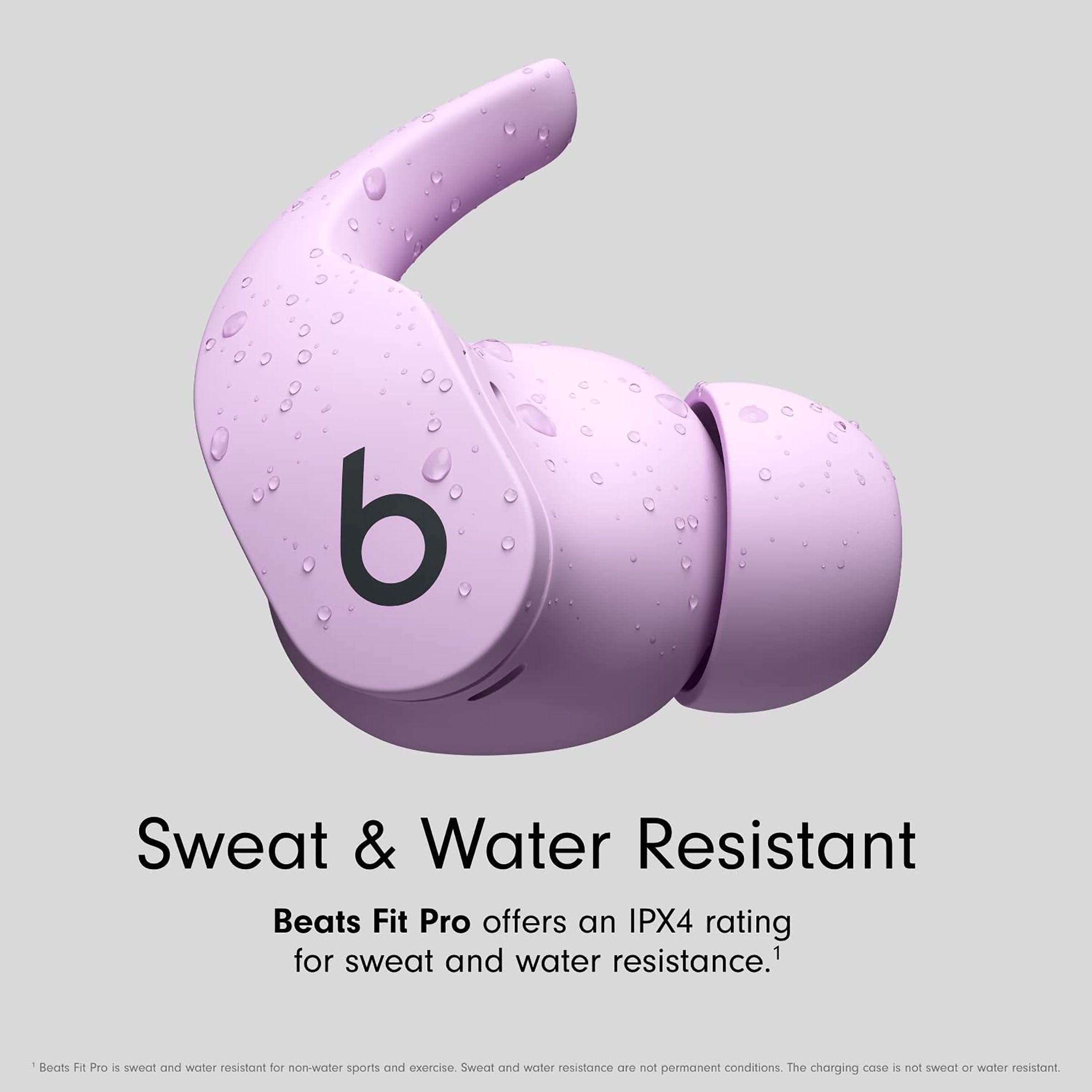 beats Fit Pro MK2H3ZM/A TWS Earbuds with Active Noise Cancellation (Sweat & Water Resistant, 24 Hours Playtime, Stone Purple)_7