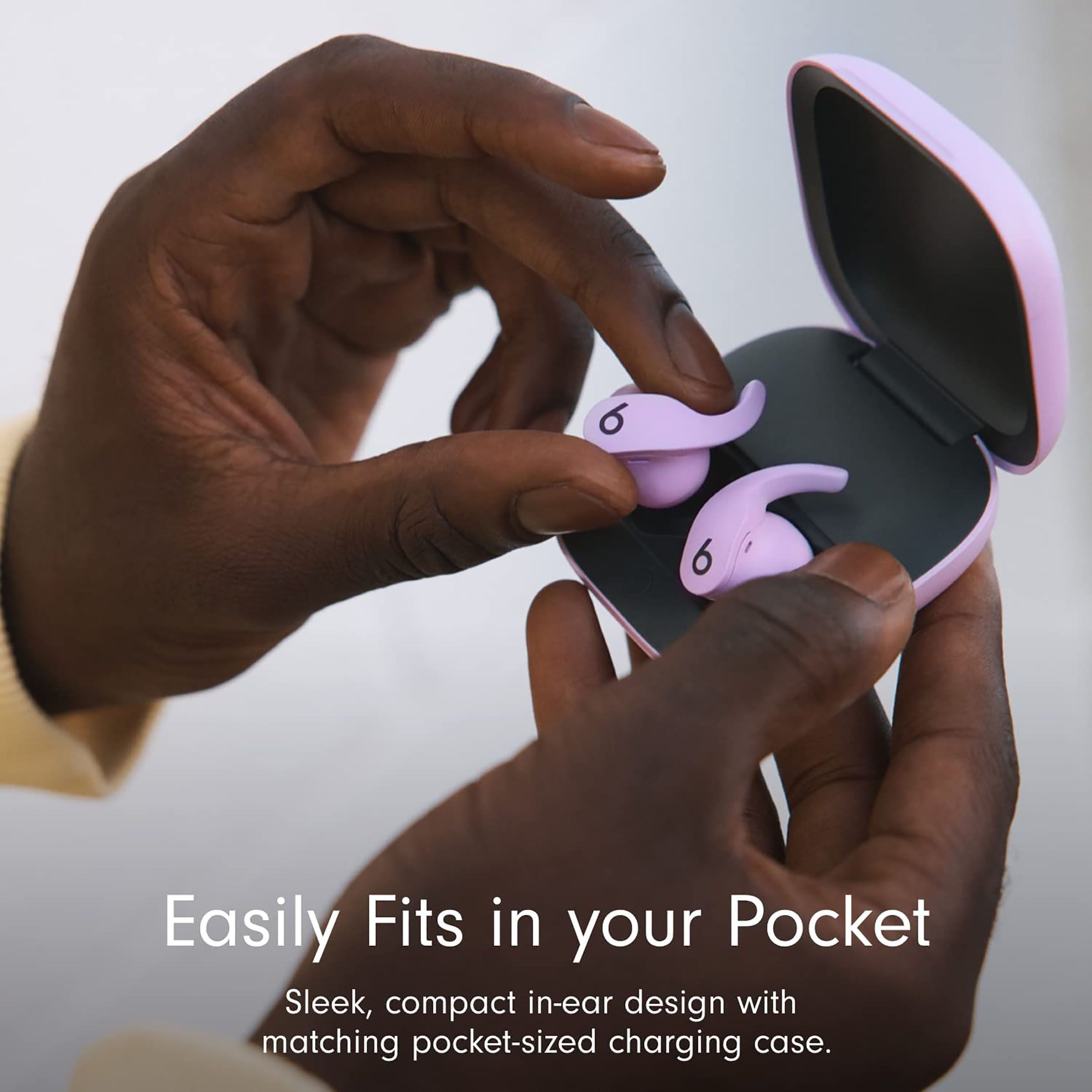 beats Fit Pro MK2H3ZM/A TWS Earbuds with Active Noise Cancellation (Sweat & Water Resistant, 24 Hours Playtime, Stone Purple)_9