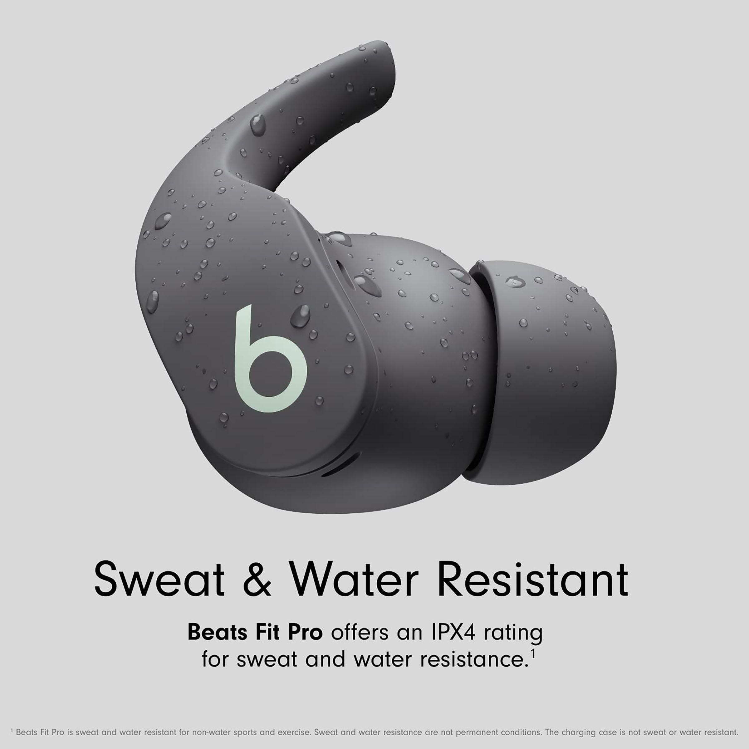 beats Fit Pro MK2J3ZM/A TWS Earbuds with Active Noise Cancellation (Sweat & Water Resistant, 24 Hours Playtime, Sage Grey)_7