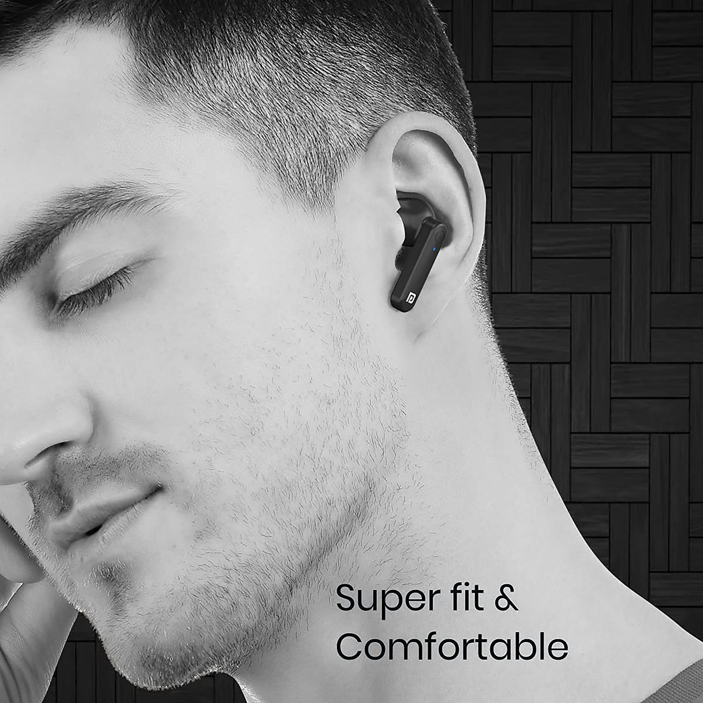 PORTRONICS Harmonics Twins S2 POR 1322 TWS Earbuds (Sweatproof & Water Resistant, 20 Hours Playback, Black)_11