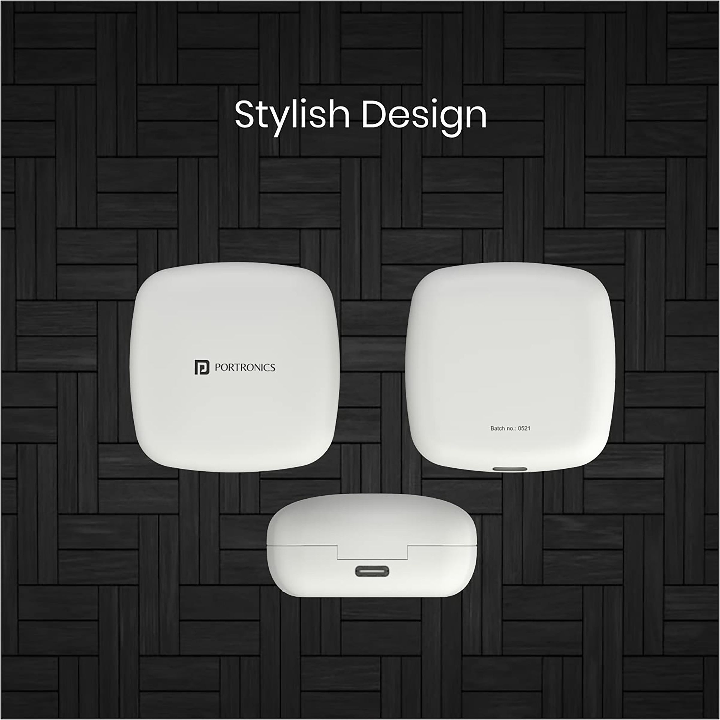 PORTRONICS Harmonics Twins S2 POR 1323 TWS Earbuds (20 Hours Playback, White) PORTRONICS Harmonics Twins S2 POR 1323 TWS Earbuds (20 Hours Playback, White)_10