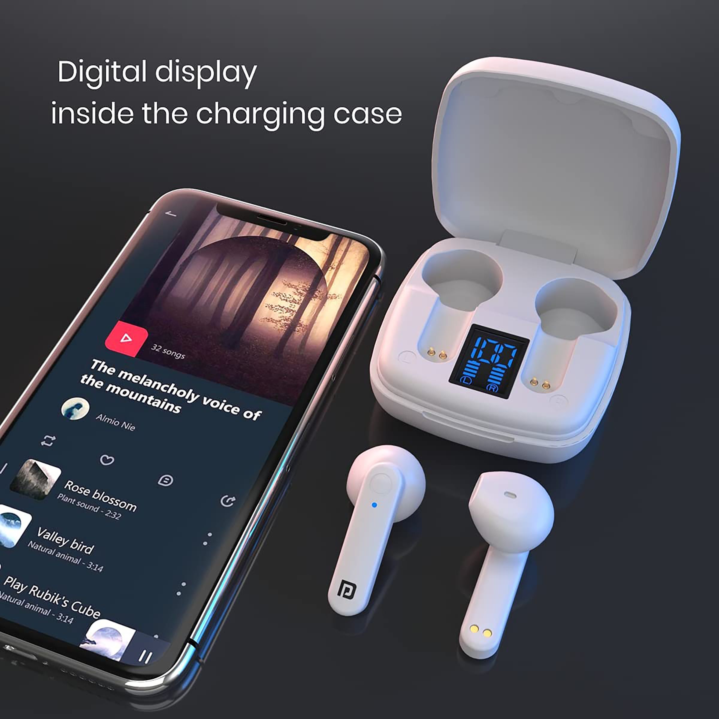 PORTRONICS Harmonics Twins S2 POR 1323 TWS Earbuds (20 Hours Playback, White) PORTRONICS Harmonics Twins S2 POR 1323 TWS Earbuds (20 Hours Playback, White)_11