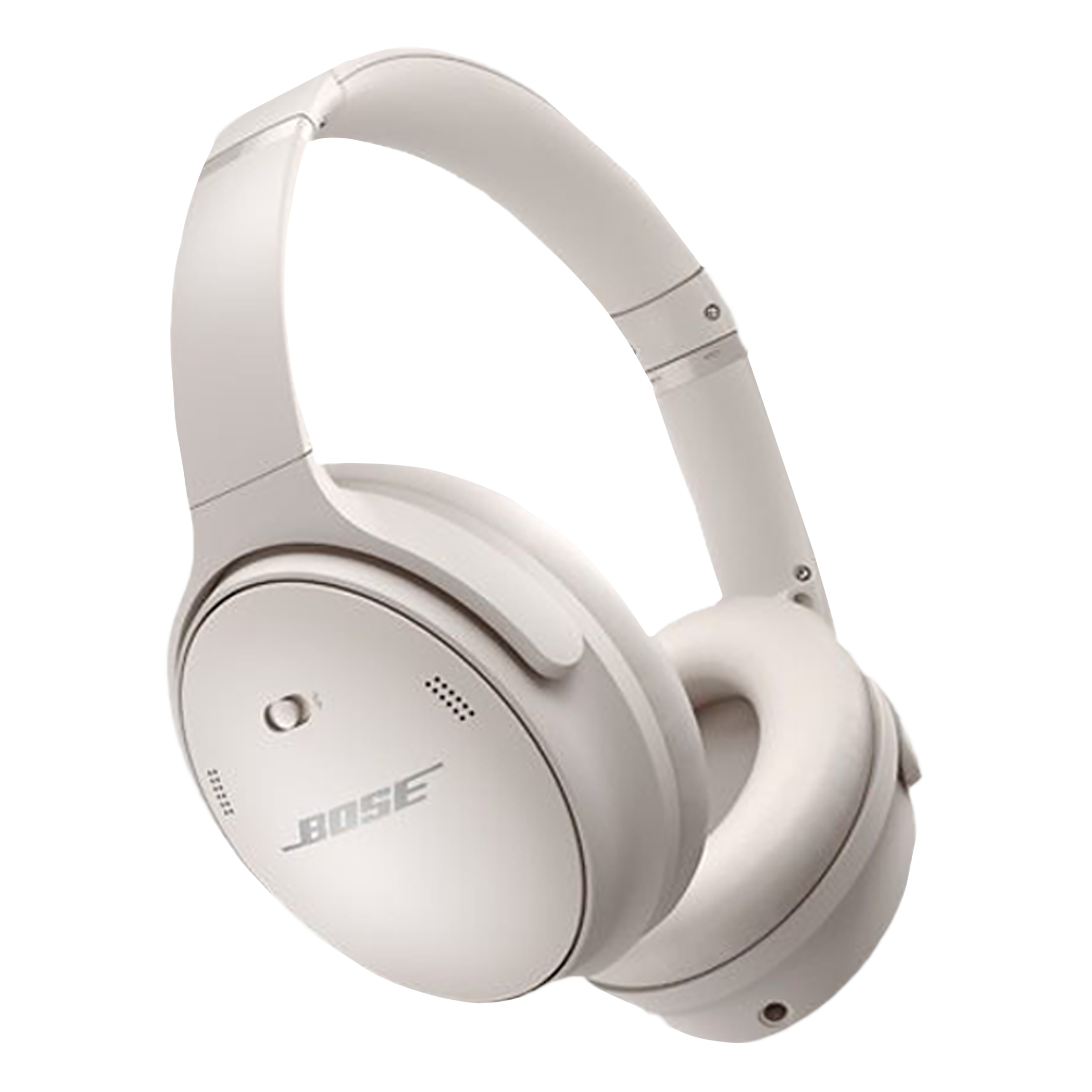 BOSE QuietComfort 45 Bluetooth Headphone with Mic (24 Hours Playtime, Over Ear, White Smoke)_3