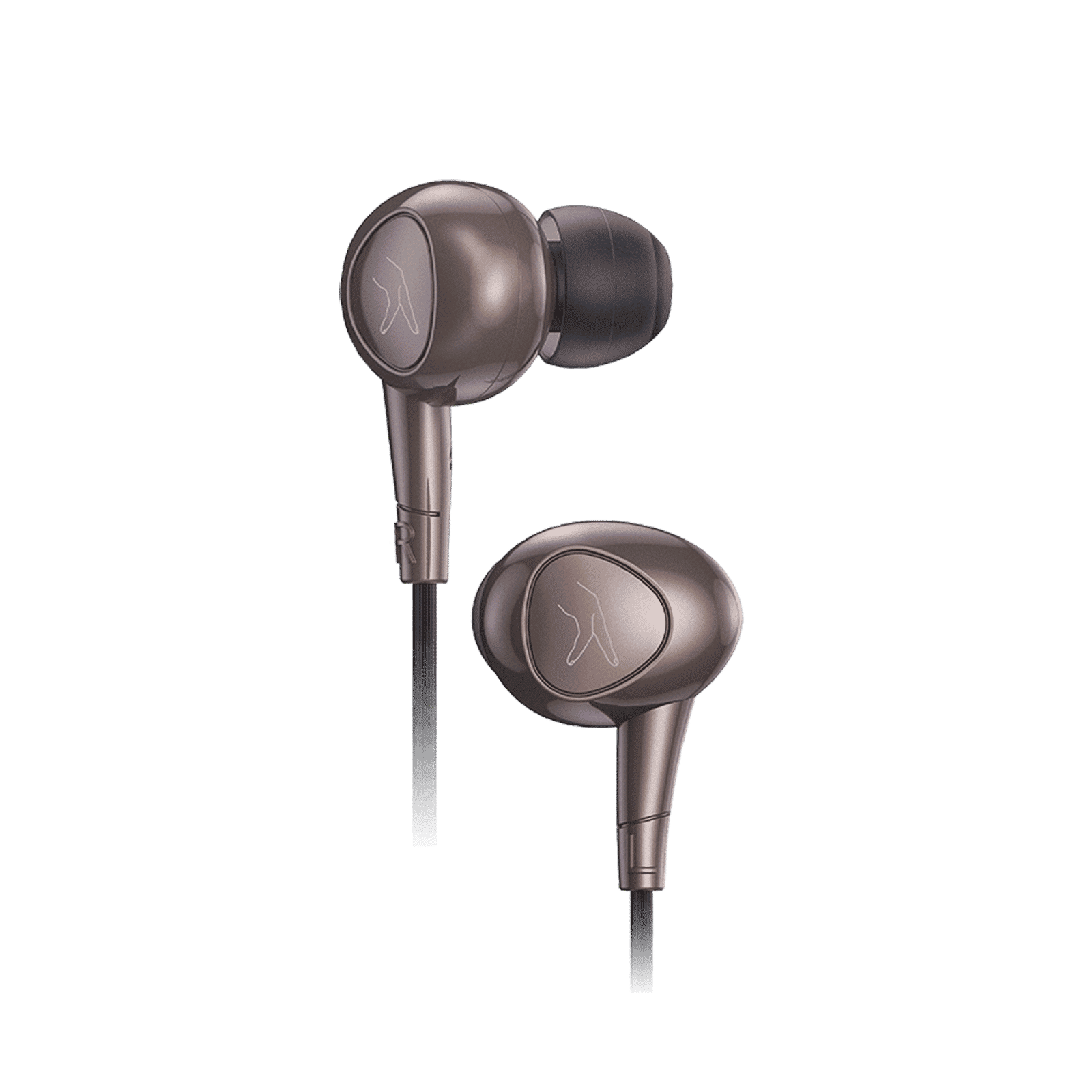 fingers UpTune Wired Earphone with Mic (In Ear, Mocha Brown)_1