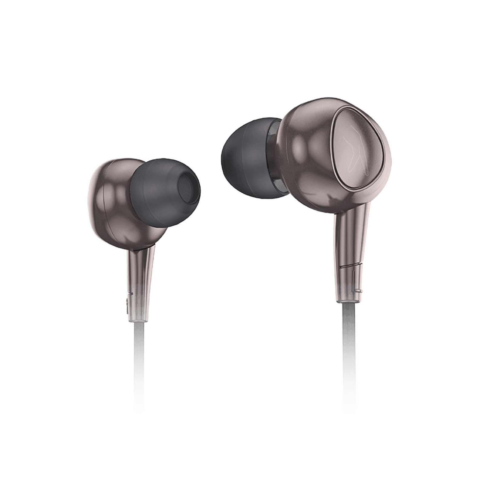 fingers UpTune Wired Earphone with Mic (In Ear, Mocha Brown)_3