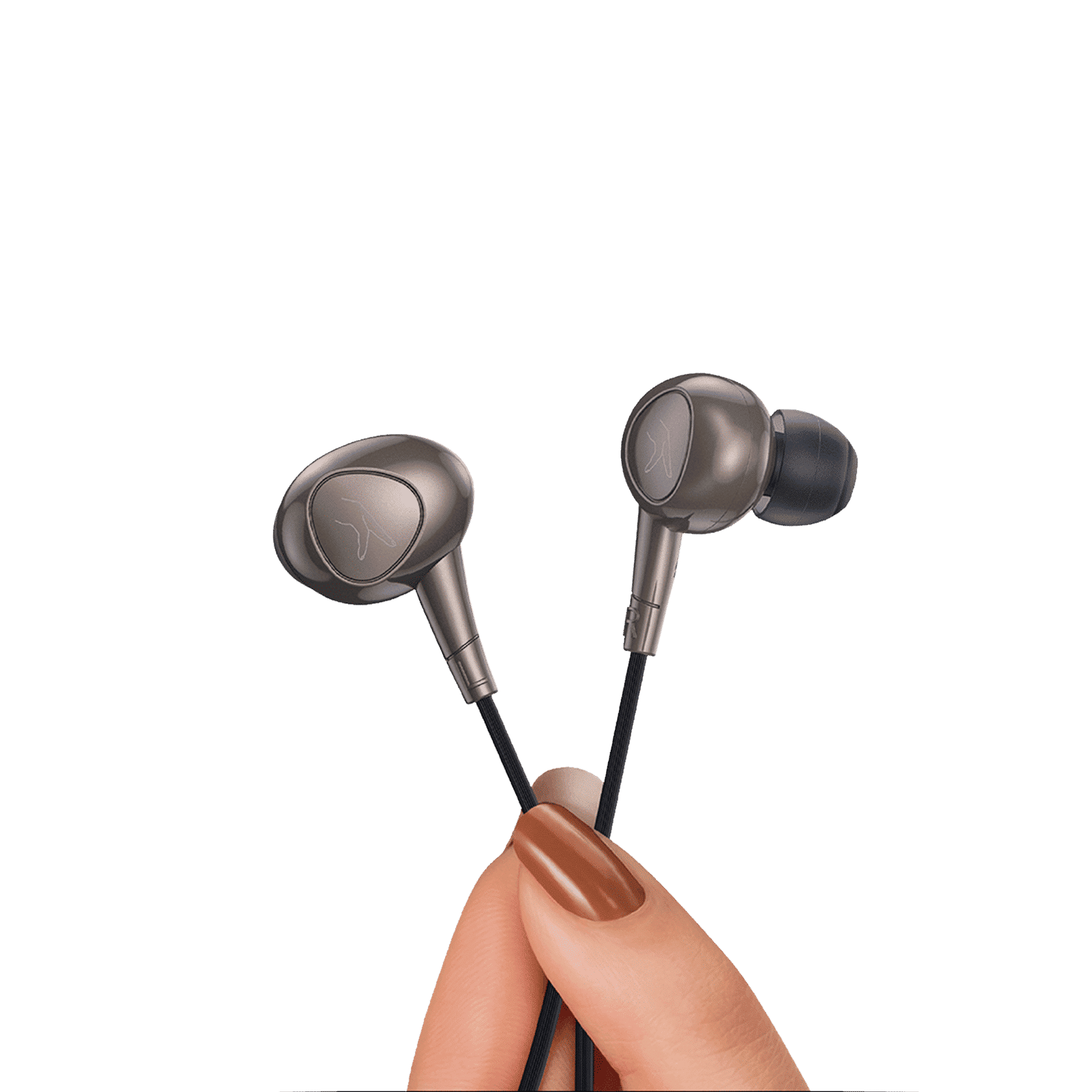 fingers UpTune Wired Earphone with Mic (In Ear, Mocha Brown)_5