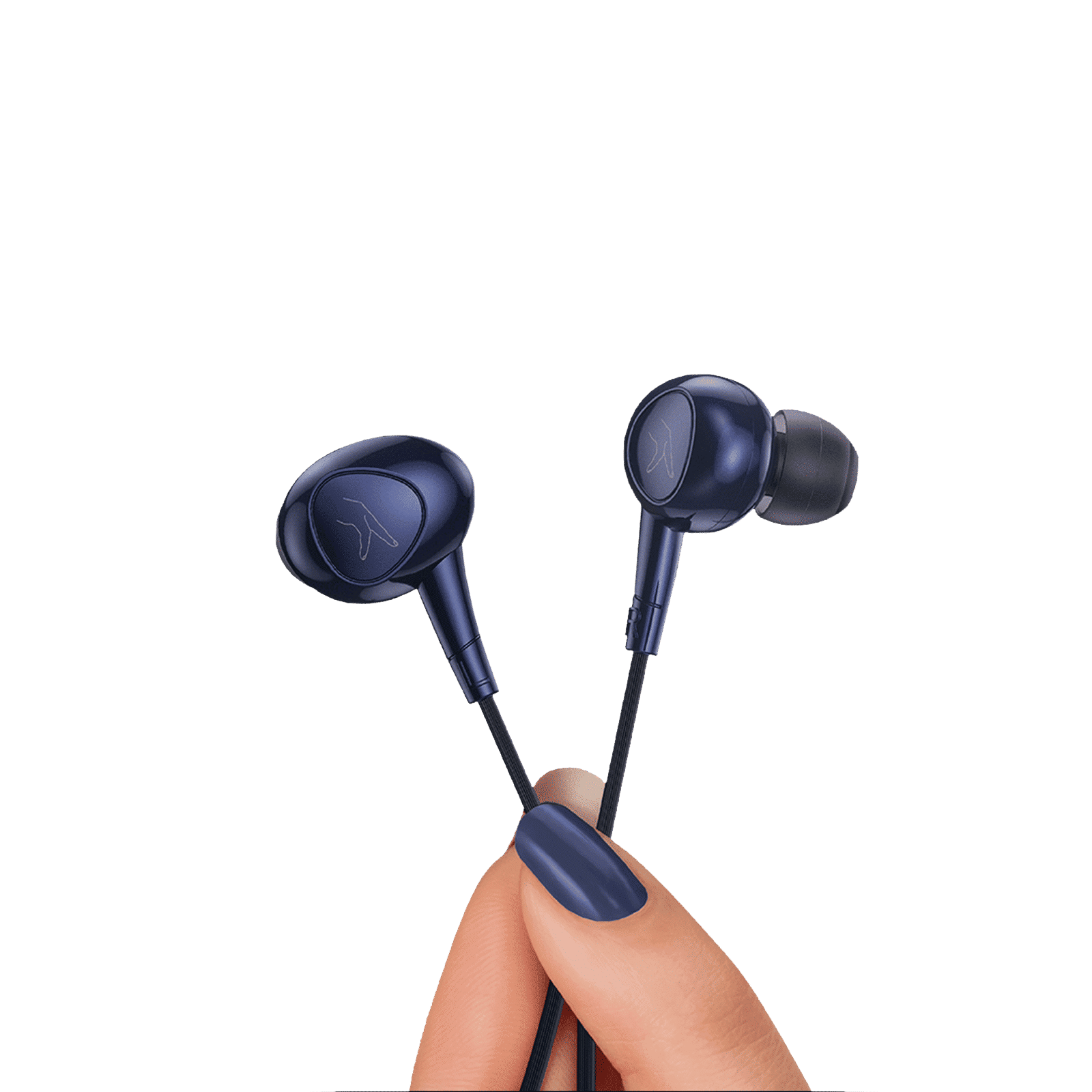 fingers UpTune Wired Earphone with Mic (In Ear, Royale Blue)_5