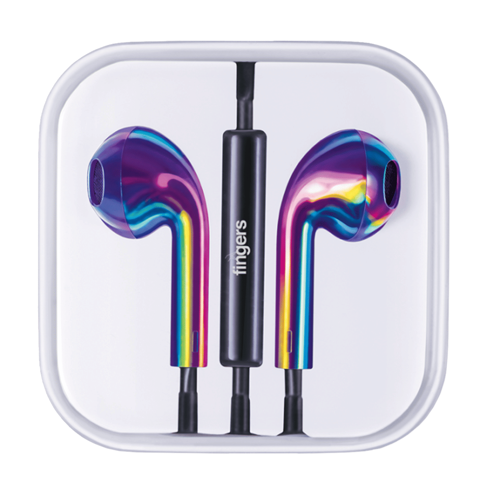 fingers SoundReflex W5 Wired Earphone with Mic (In Ear, Metallic Fusion)_5