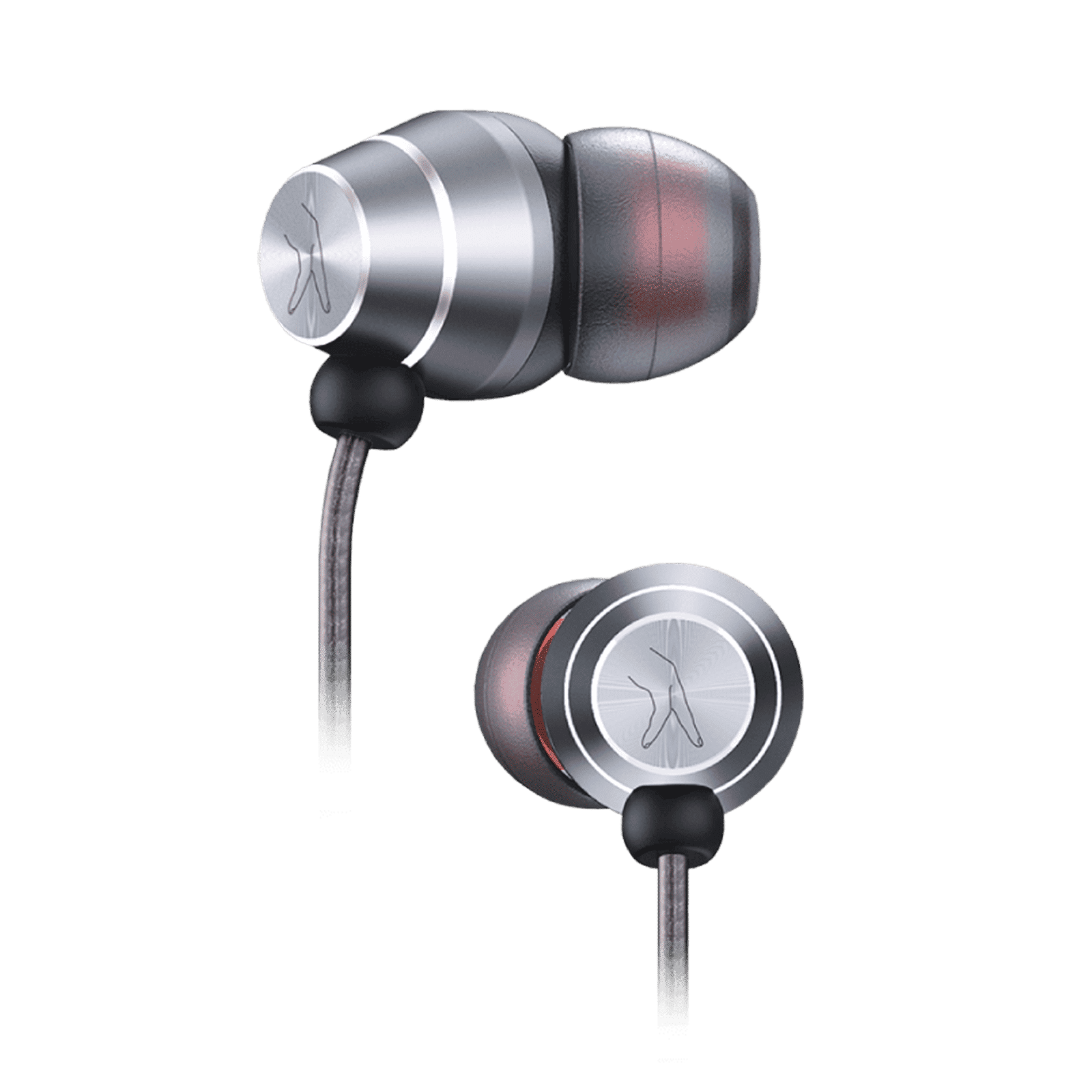 fingers Supreme Wired Earphone with Mic (In Ear, Rich Grey)_3