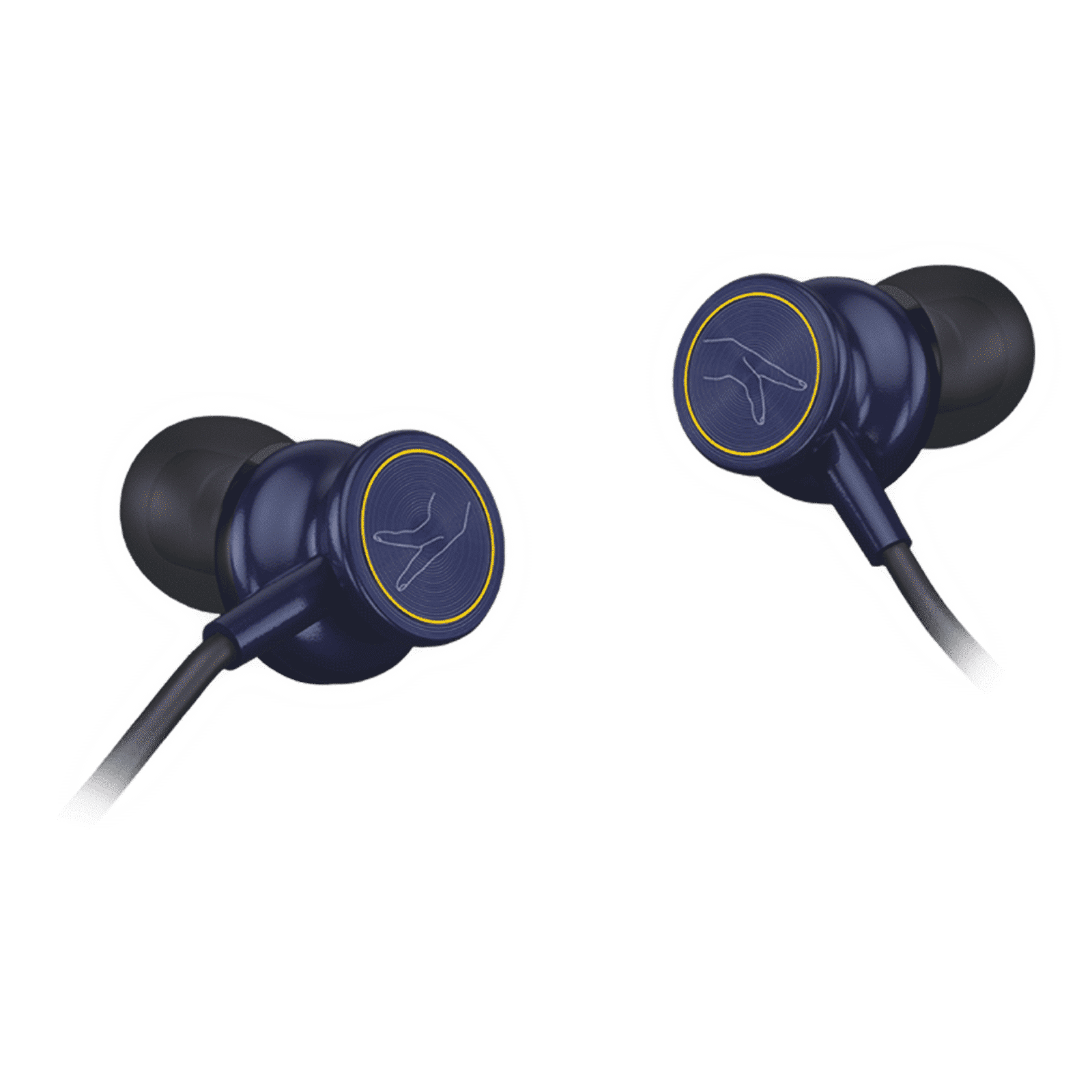 fingers FC-Rhythmica Neckband (Water Resistant, 10 Hours Playtime, Royal Blue)_3