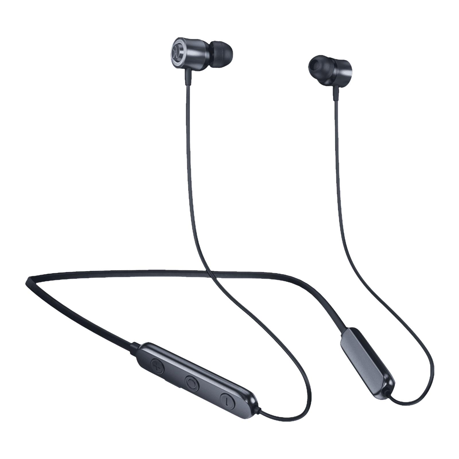 fingers FC-Exotica Neckband (Sweat Resistant, 10 Hours Playback, Dark Silver)_1