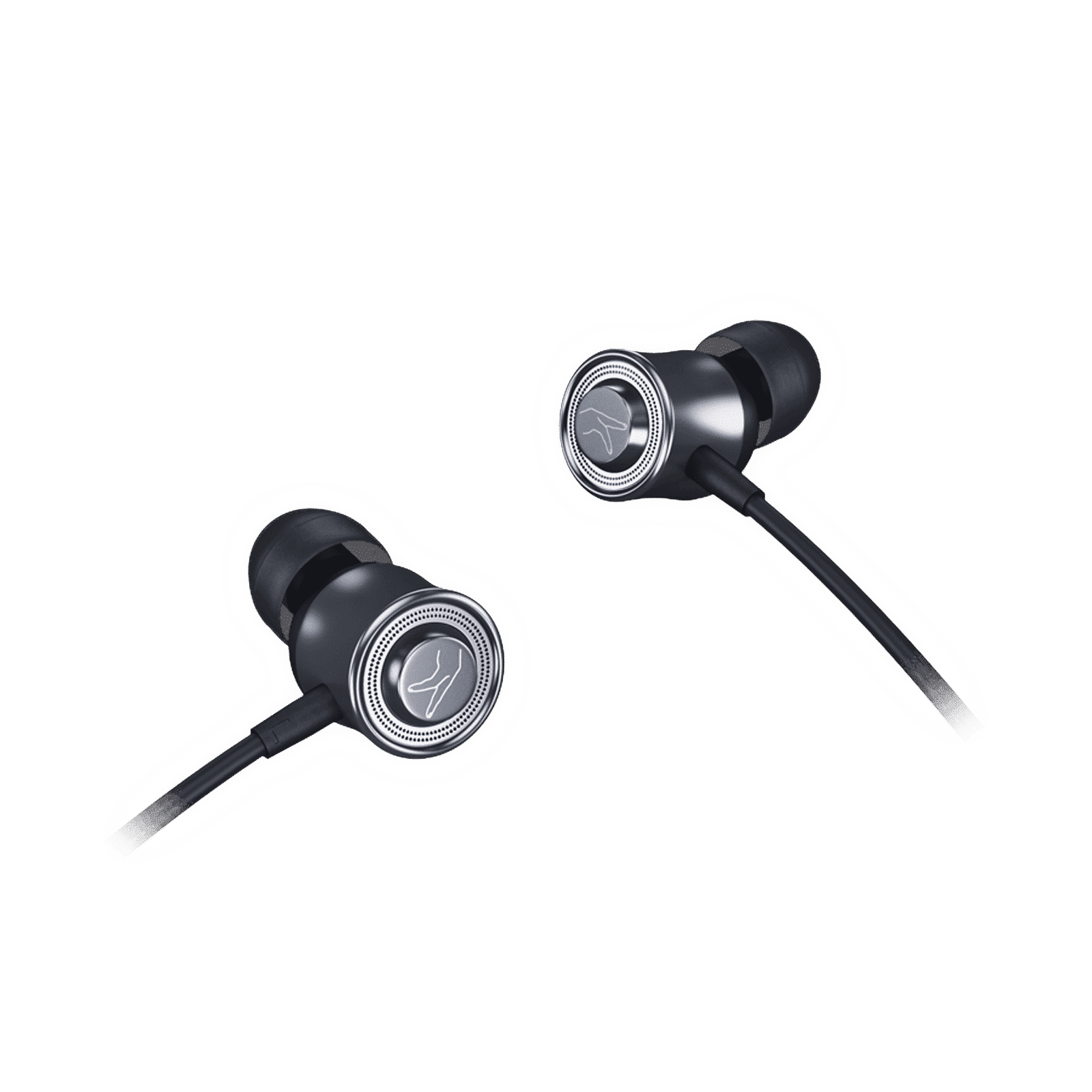 fingers FC-Exotica Neckband (Sweat Resistant, 10 Hours Playback, Dark Silver)_2