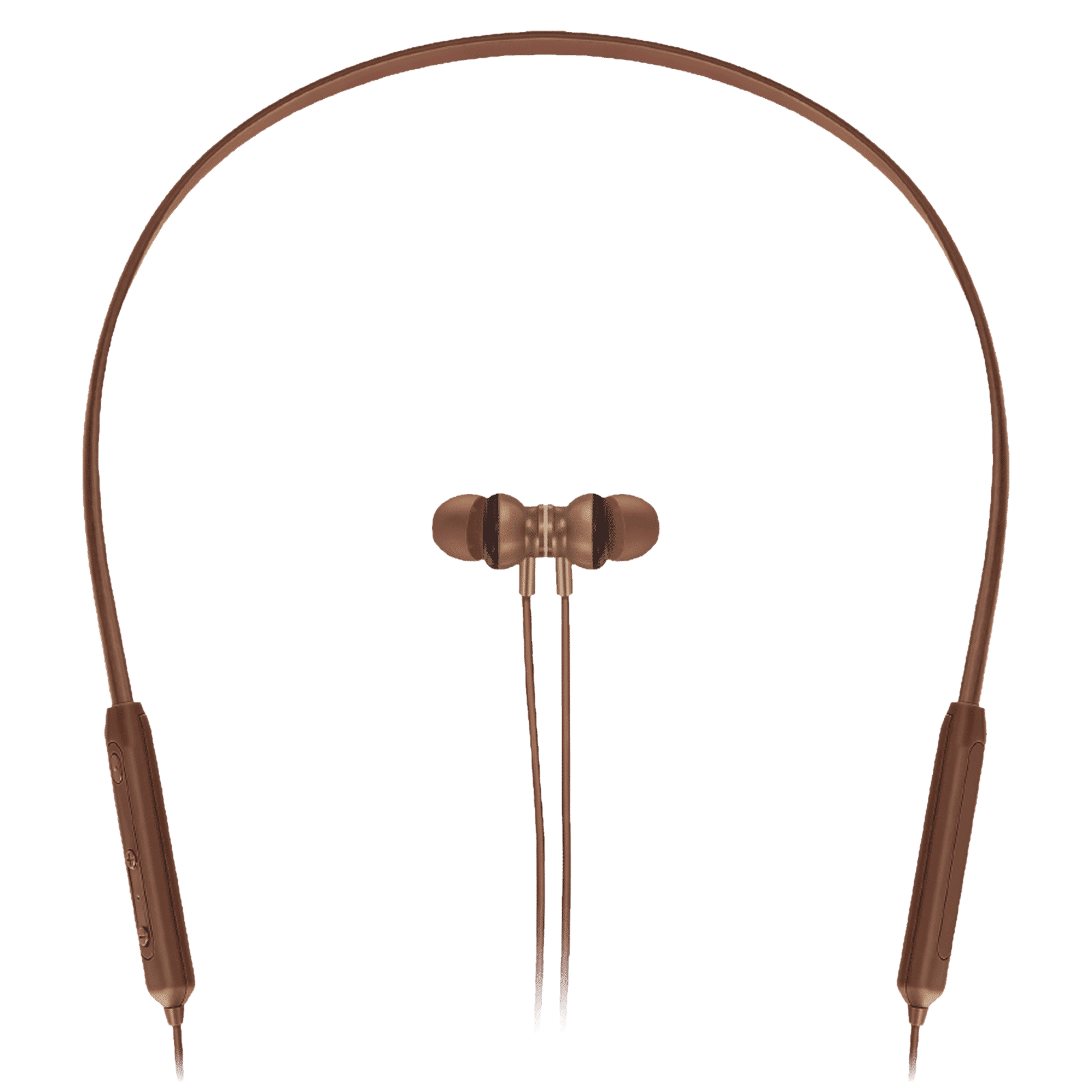 fingers Chic Neckband (Sweat Resistant, 10 Hours Playback, Choco Brown)_1