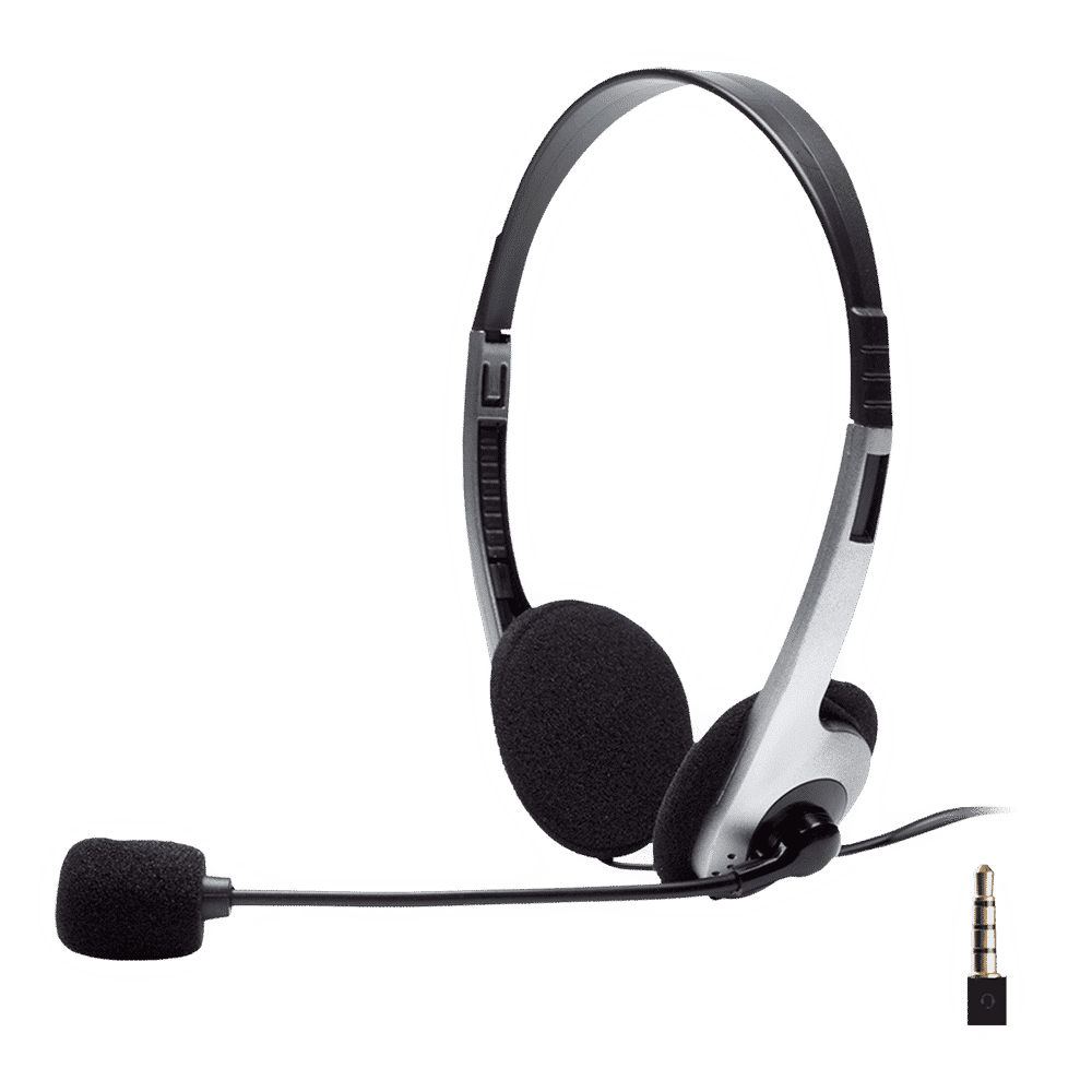 fingers H500 Wired Headphone with Mic (On Ear, Black/Dark Silver)_3