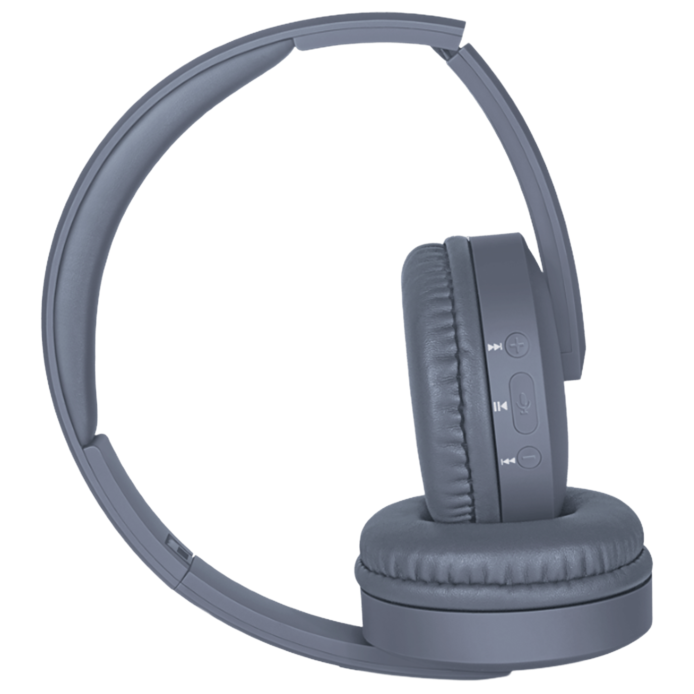 fingers Beaute Bluetooth Headphone with Mic (11 Hours Playback, On Ear, Gun Grey)_1