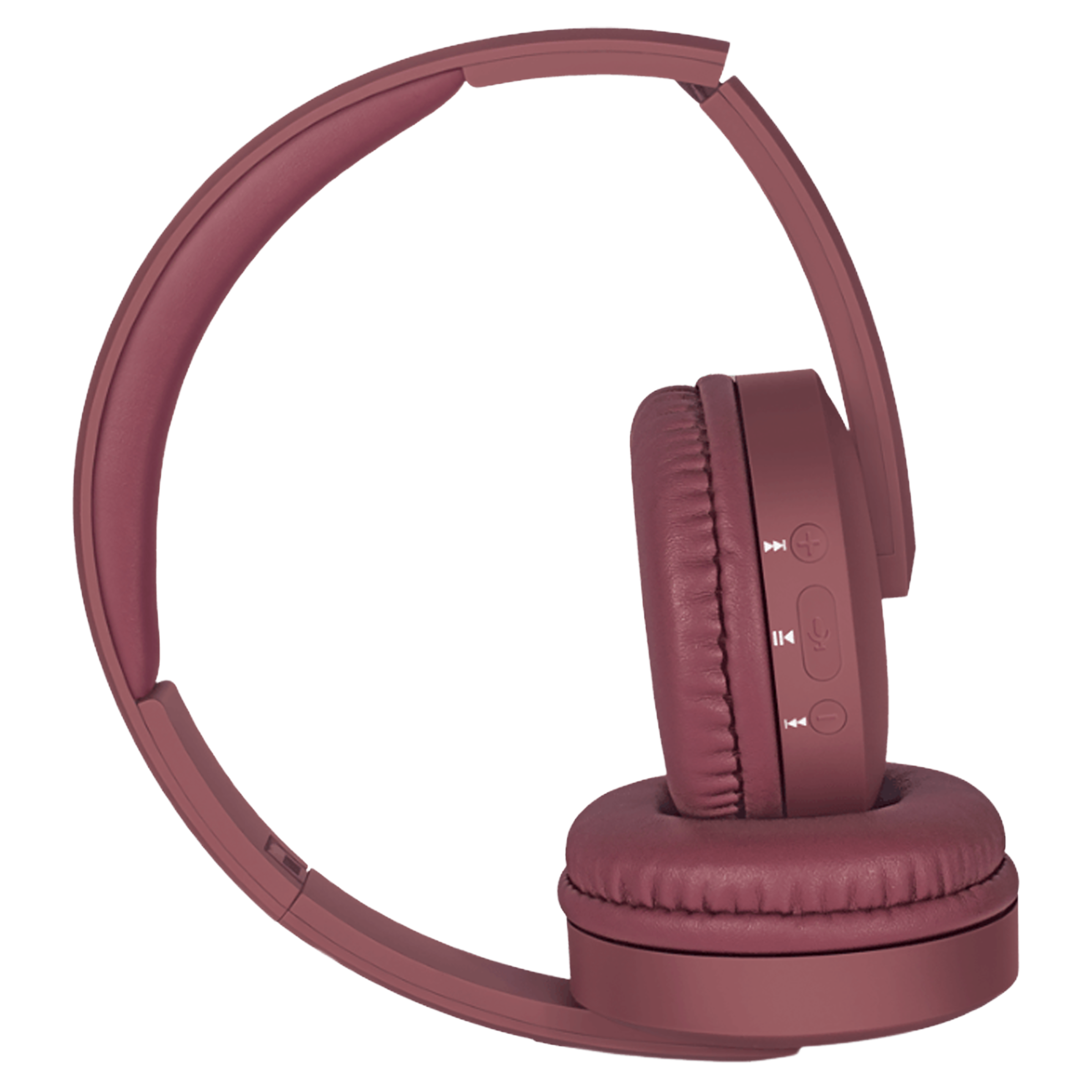 fingers Beaute Bluetooth Headphone with Mic (11 Hours Playback, On Ear, Mocha Maroon)_1