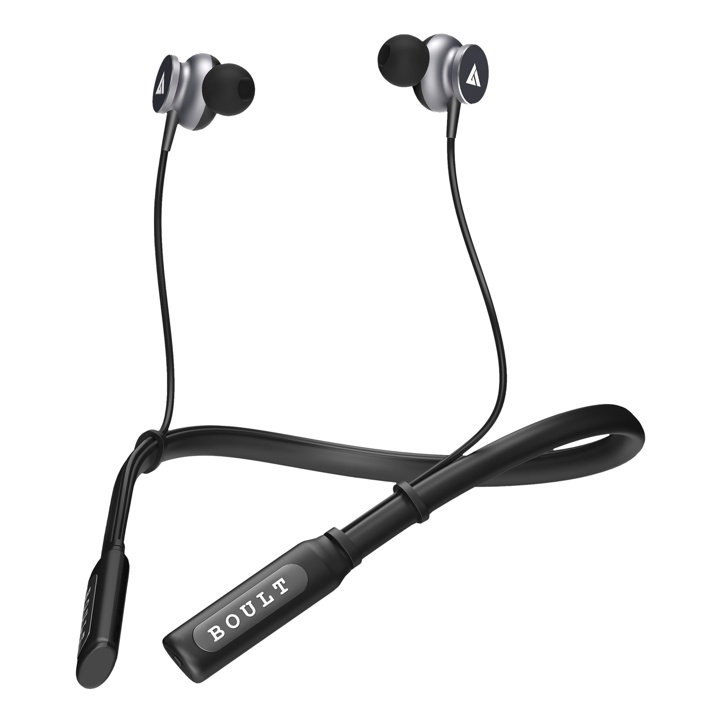 GOBOULT ProBass Curve BA-RD-Curve Neckband with Passive Noise Cancellation (IPX5 Water Resistant, Google & Siri Compatibility, Black)_1