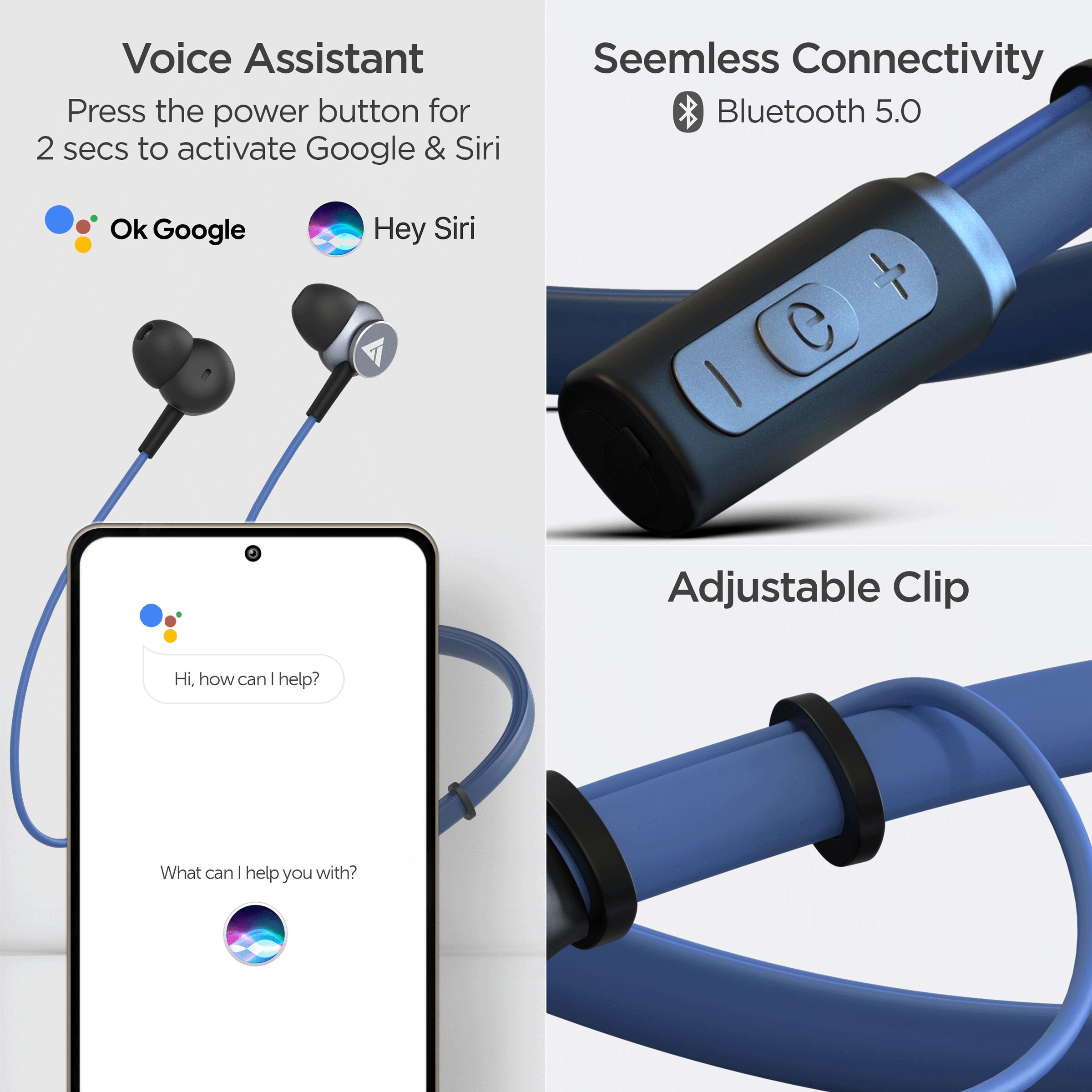 GOBOULT ProBass Curve BA-RD-Curve Neckband with Passive Noise Cancellation (IPX5 Water Resistant, Google & Siri Compatibility, Blue) GOBOULT ProBass Curve BA-RD-Curve Neckband with Passive Noise Cancellation (IPX5 Water Resistant, Google & Siri Compatibility, Blue)_7