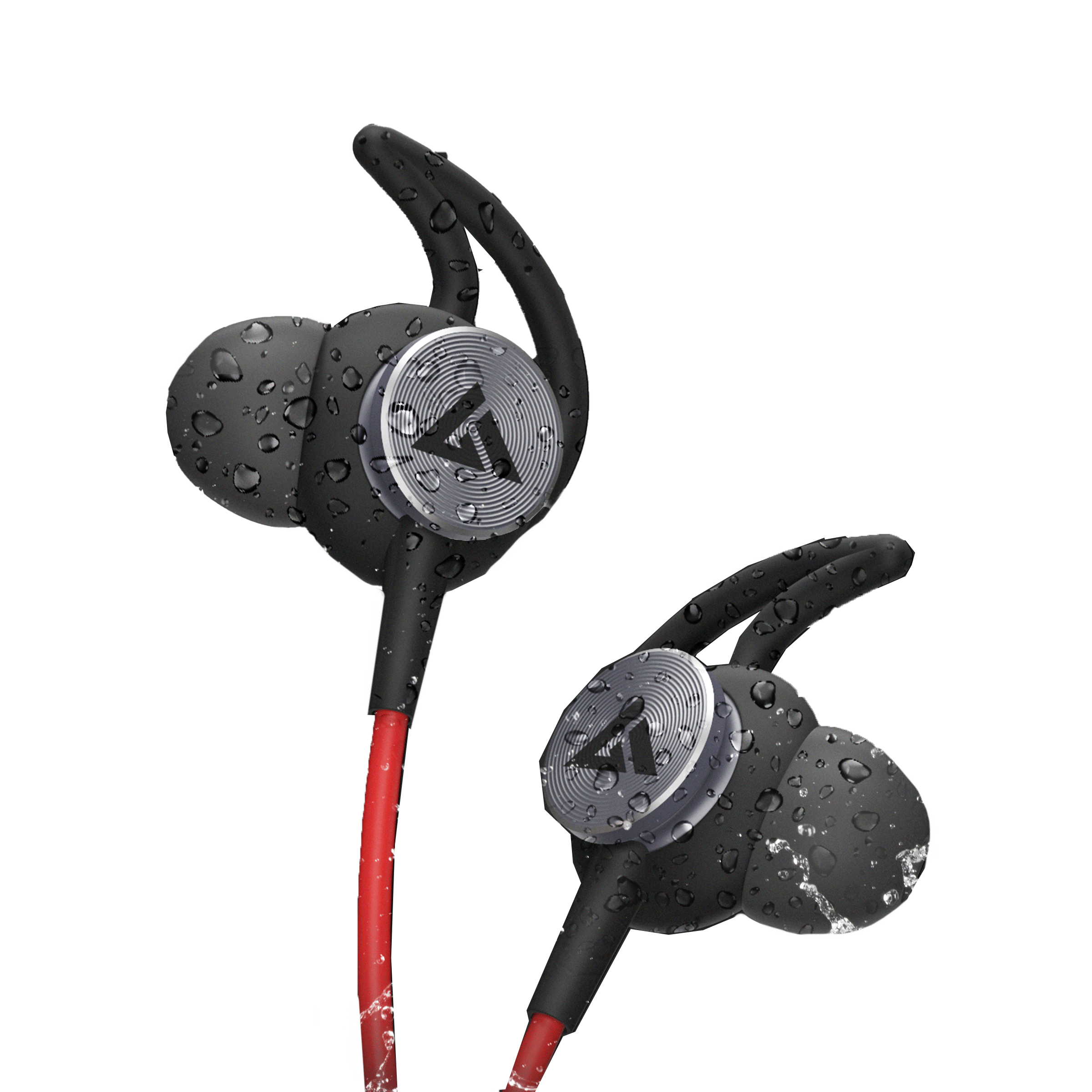 GOBOULT ProBass Curve Pro BA-RD-CurvePro Neckband with Noise Isolation (IPX5 Sweat & Water Resistant, Google & Siri Compatibility, Red)_3