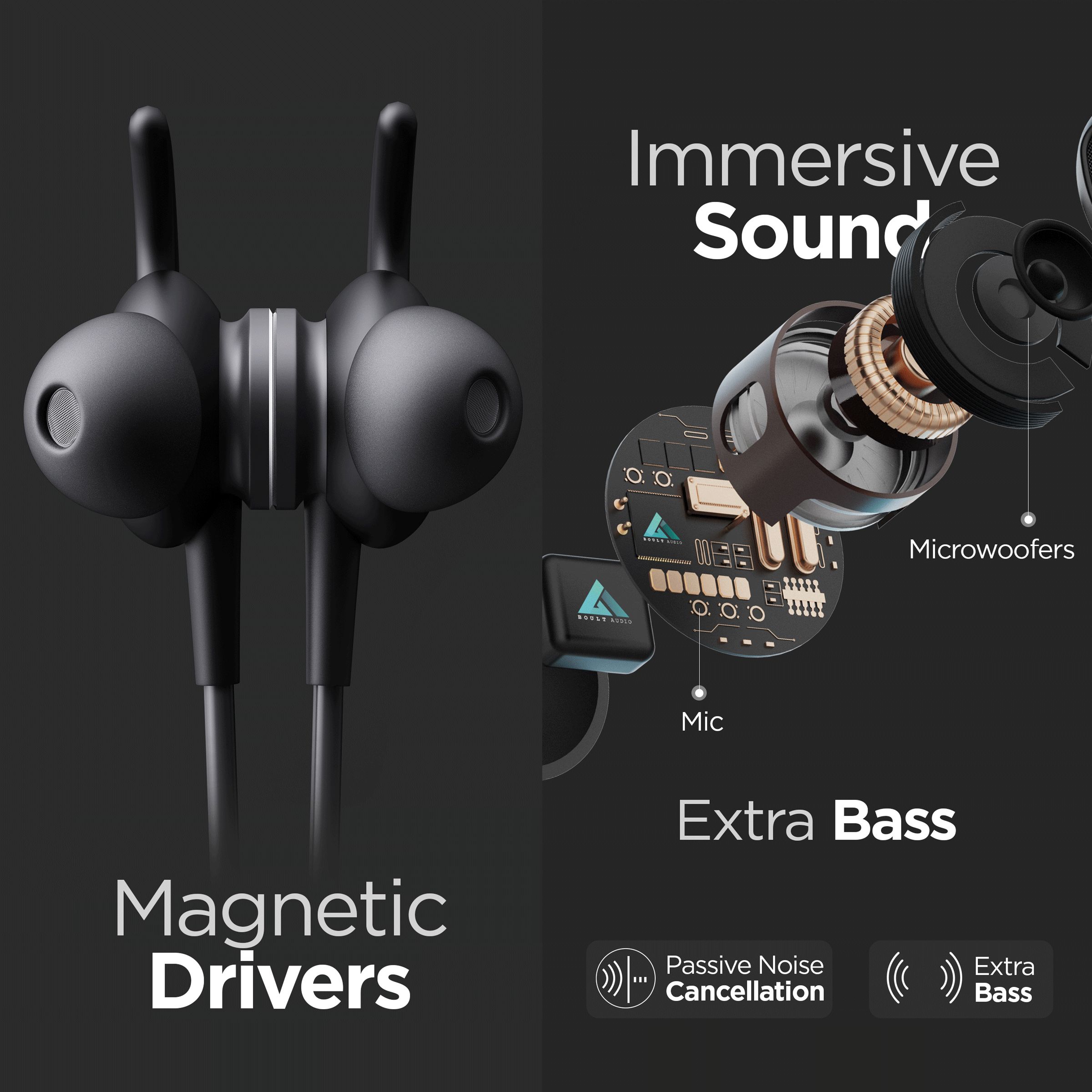 GOBOULT ProBass Escape Neckband with Passive Noise Cancellation (IPX5 Water Resistant, Upto 10 Hours Playback, Black) GOBOULT ProBass Escape Neckband with Passive Noise Cancellation (IPX5 Water Resistant, Upto 10 Hours Playback, Black)_7