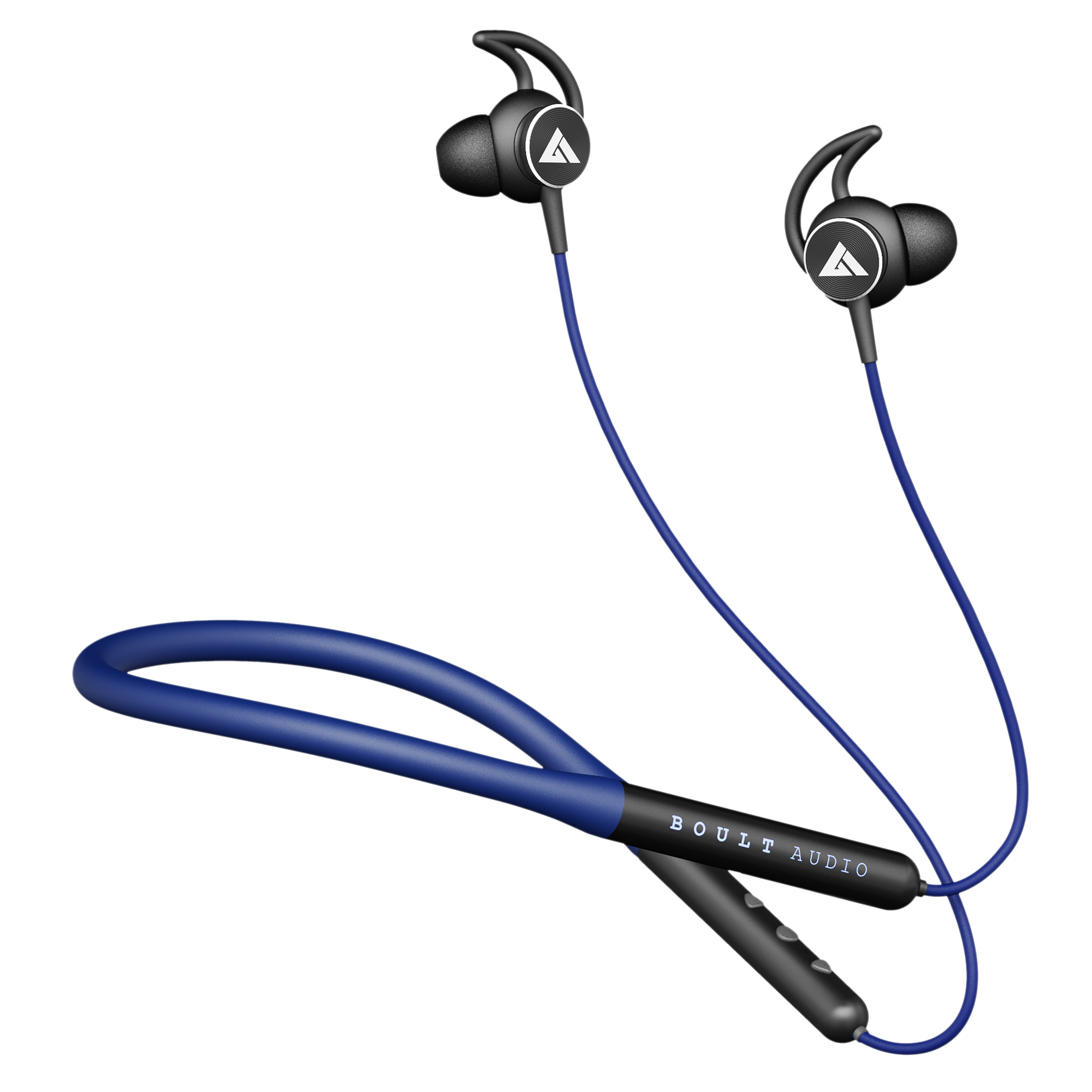 GOBOULT ProBass Escape Neckband with Passive Noise Cancellation (IPX5 Water Resistant, Upto 10 Hours Playback, Blue) GOBOULT ProBass Escape Neckband with Passive Noise Cancellation (IPX5 Water Resistant, Upto 10 Hours Playback, Blue)_1