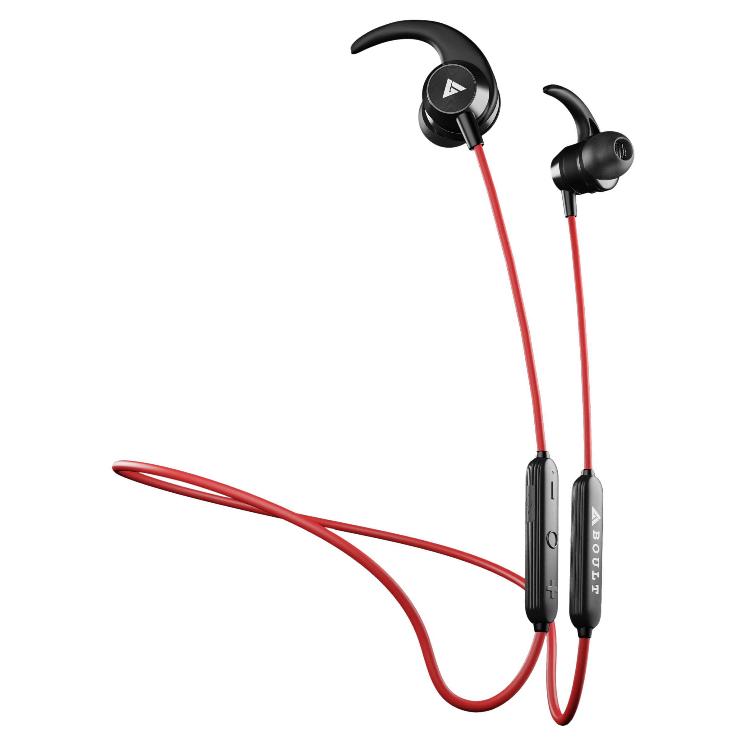 GOBOULT Probass X1-WL BA-RD-X1-WL Neckband with Noise Isolation (IPX5 Sweat & Water Resistant, Google & Siri Compatibility, Red)_1