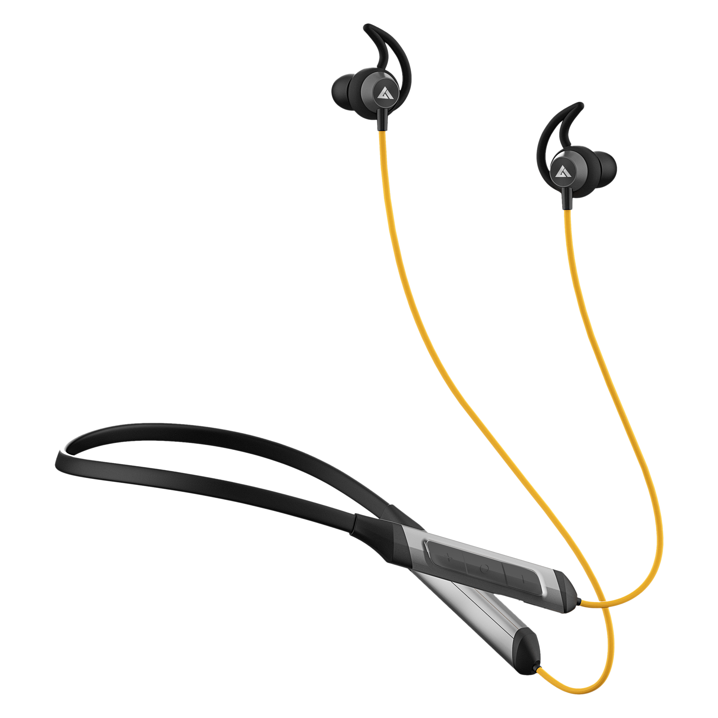 GOBOULT ProBass X-Charge BA-RD-XCharge Neckband (IPX5 Water Resistant, Google & Siri Compatibility, Yellow)_1
