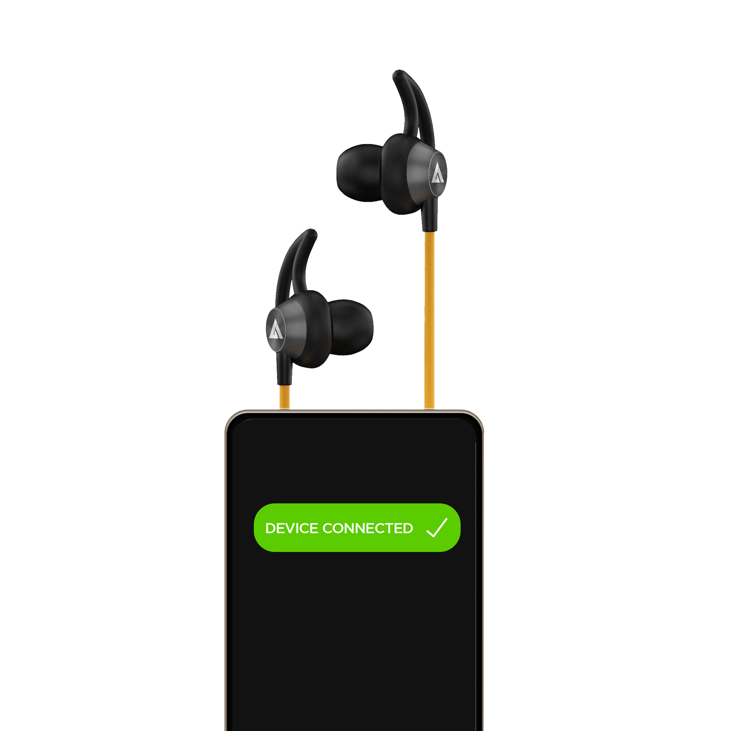 GOBOULT ProBass X-Charge BA-RD-XCharge Neckband (IPX5 Water Resistant, Google & Siri Compatibility, Yellow)_3