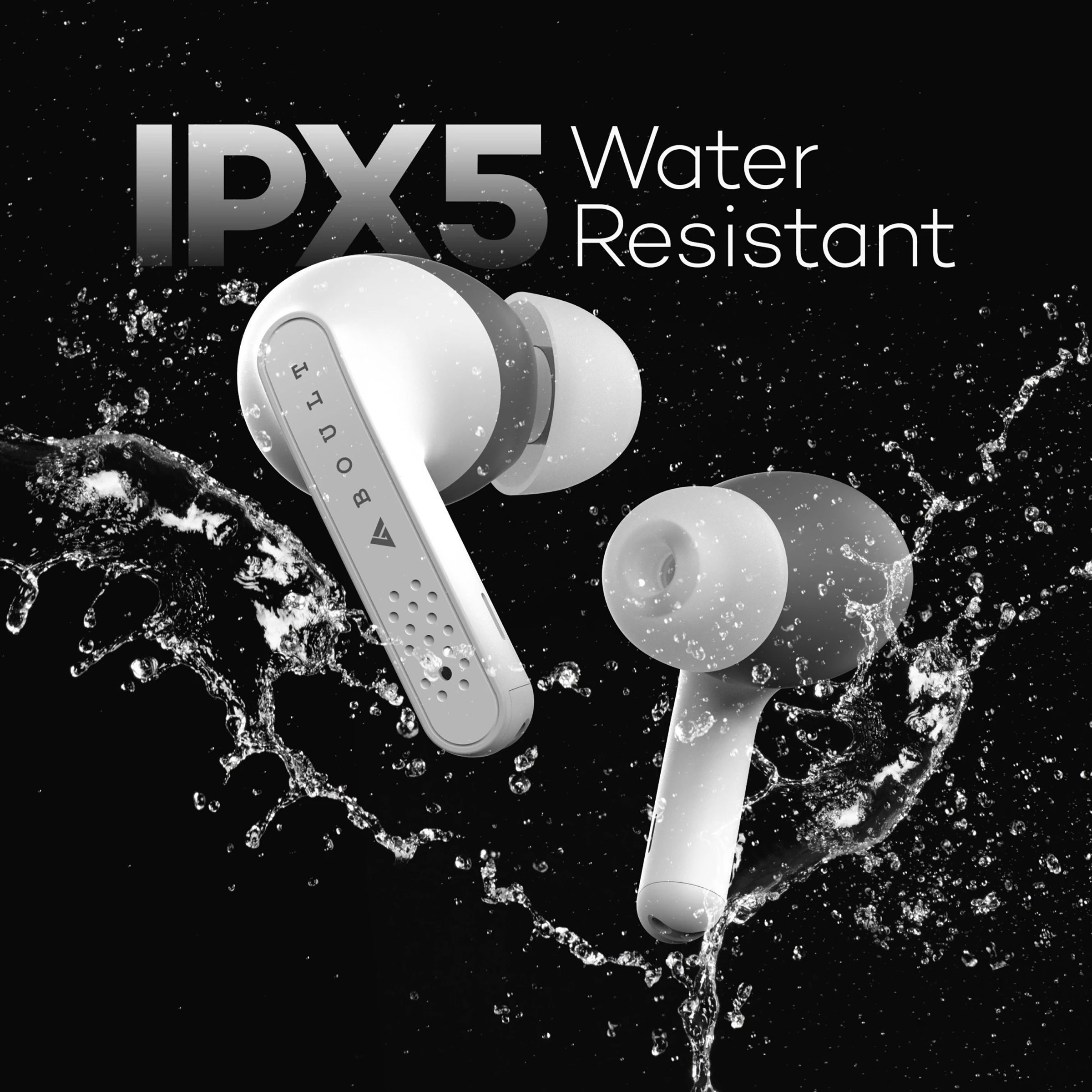 GOBOULT AirBass GearPods BA-RD-GearPods In-Ear Truly Wireless Earbuds With Mic (Bluetooth 5.0, Touch Control, White)_5