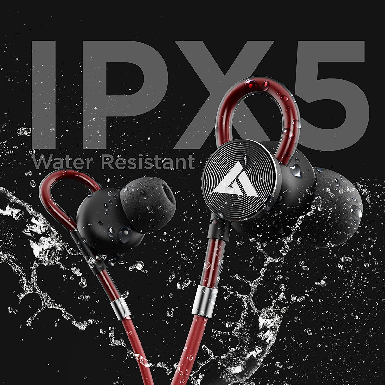 GOBOULT BassBuds Loop BA-RD-Loop In-Ear Wired Earphone with Mic (Deep Bass, Red) GOBOULT BassBuds Loop BA-RD-Loop In-Ear Wired Earphone with Mic (Deep Bass, Red)_4