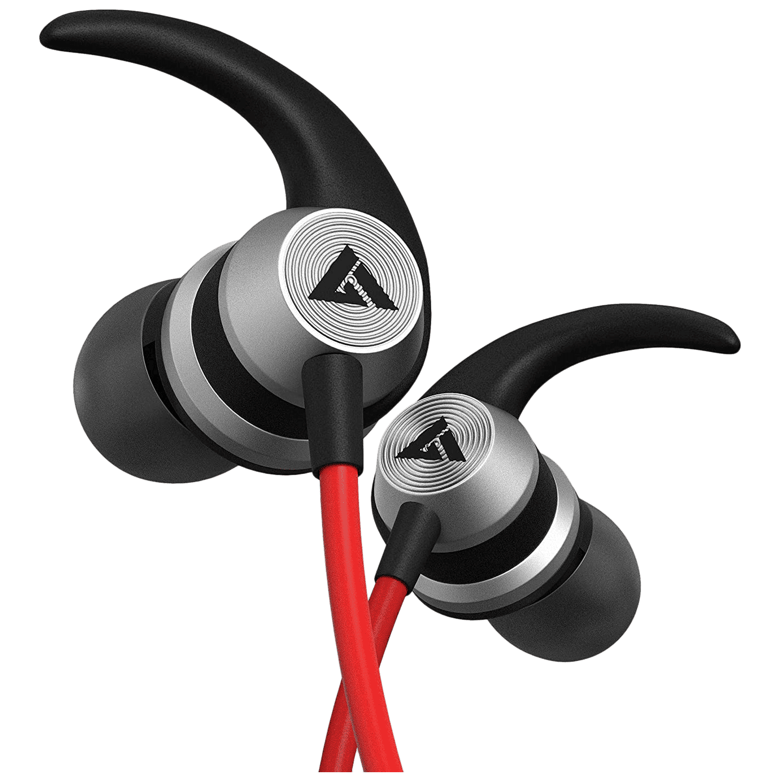 GOBOULT Bassbuds X1 BA-RD-X1 In-Ear Wired  Earphone with Mic (Extra Bass, Red)_1