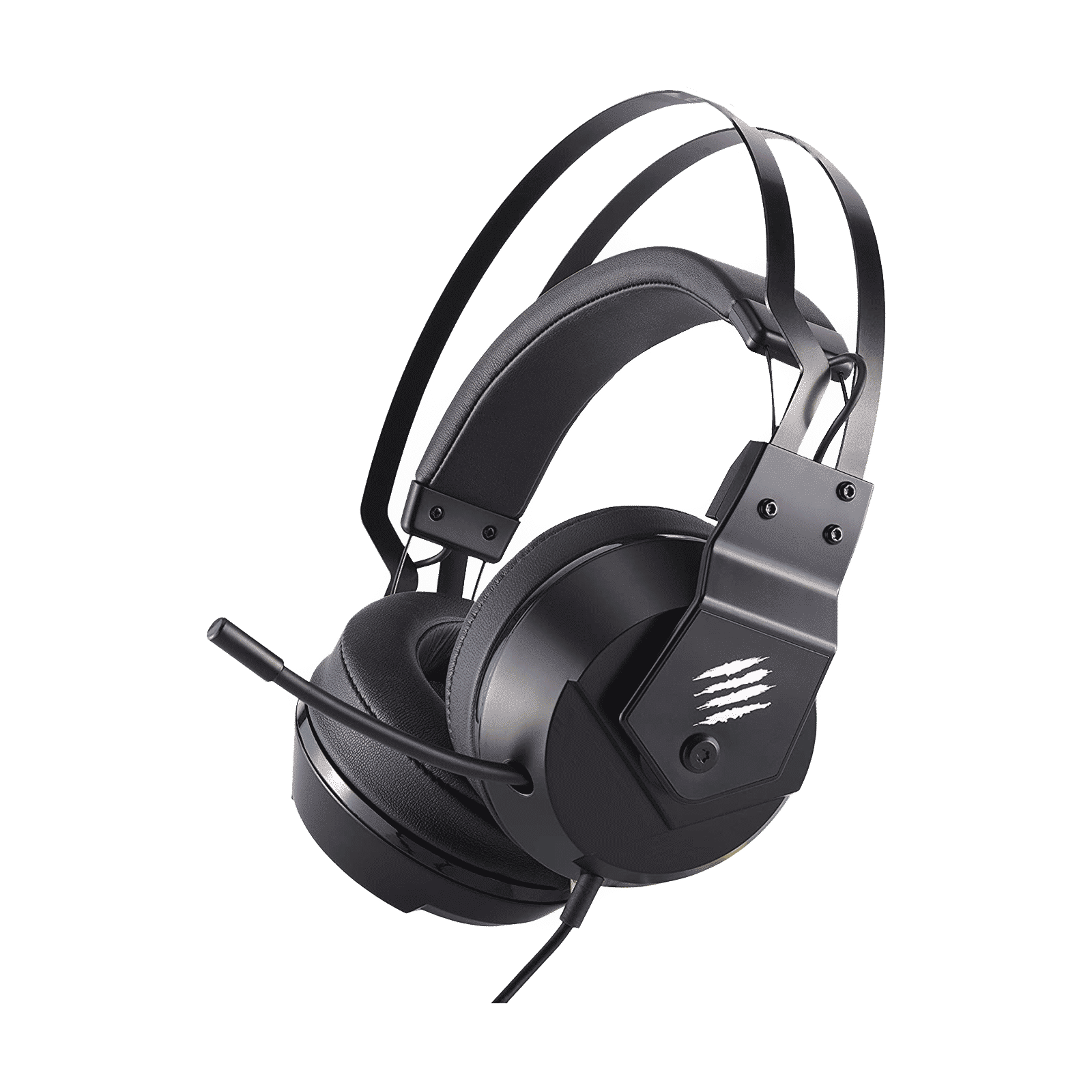 MAD CATZ The Authentic F.R.E.Q. 2 Wired Gaming Headset (40mm Audio Drivers, Over Ear, Black)_1