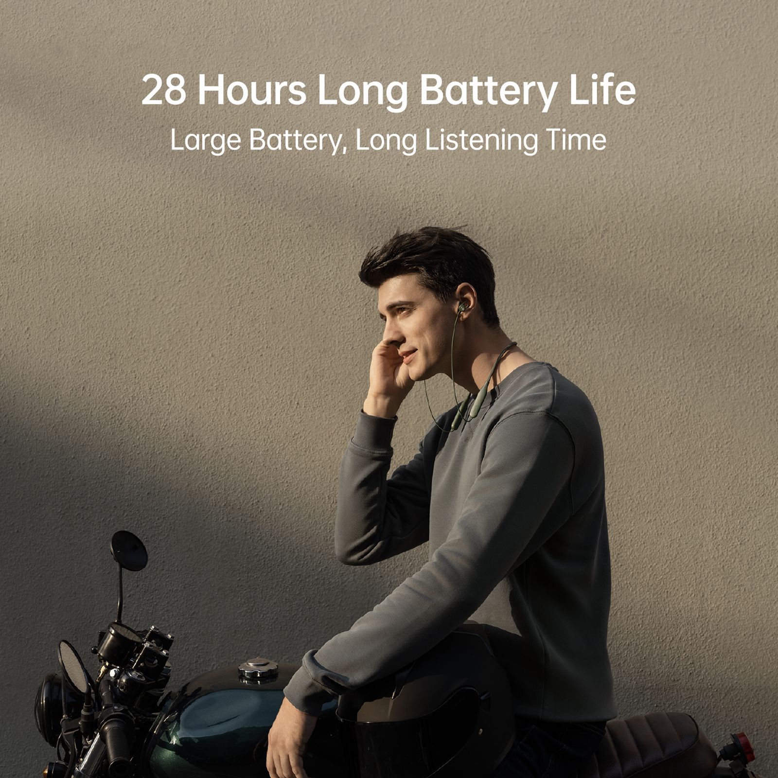 oppo Enco M32 EWN20 Neckband (IP55 Water & Dust Resistant, 28 Hours Playtime, Green)_9