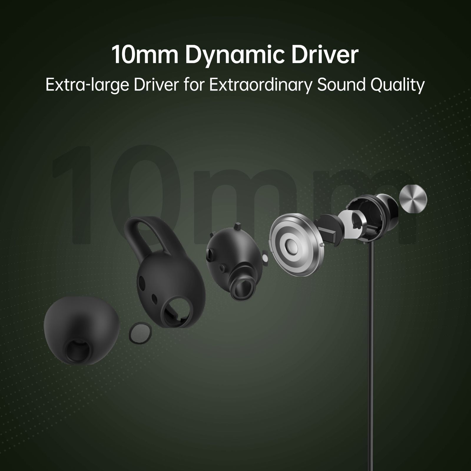 oppo Enco M32 EWN20 Neckband (IP55 Water & Dust Resistant, 28 Hours Playtime, Green)_8