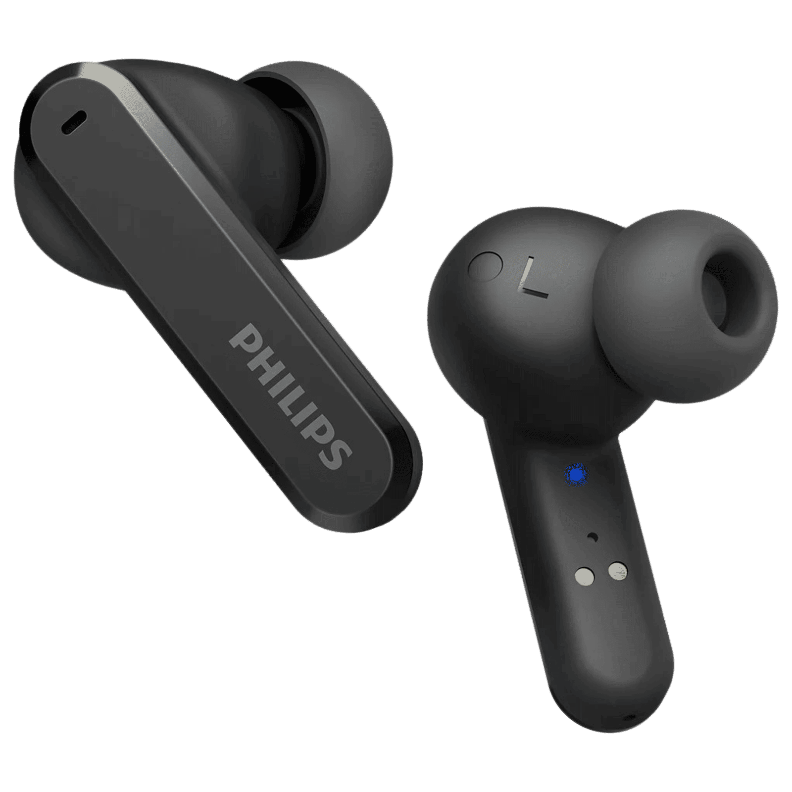 PHILIPS TAT4506BK/00 TWS Earbuds with Active Noise Cancellation (IPX4 Water Resistant, 24 Hours Playback, Black)_5