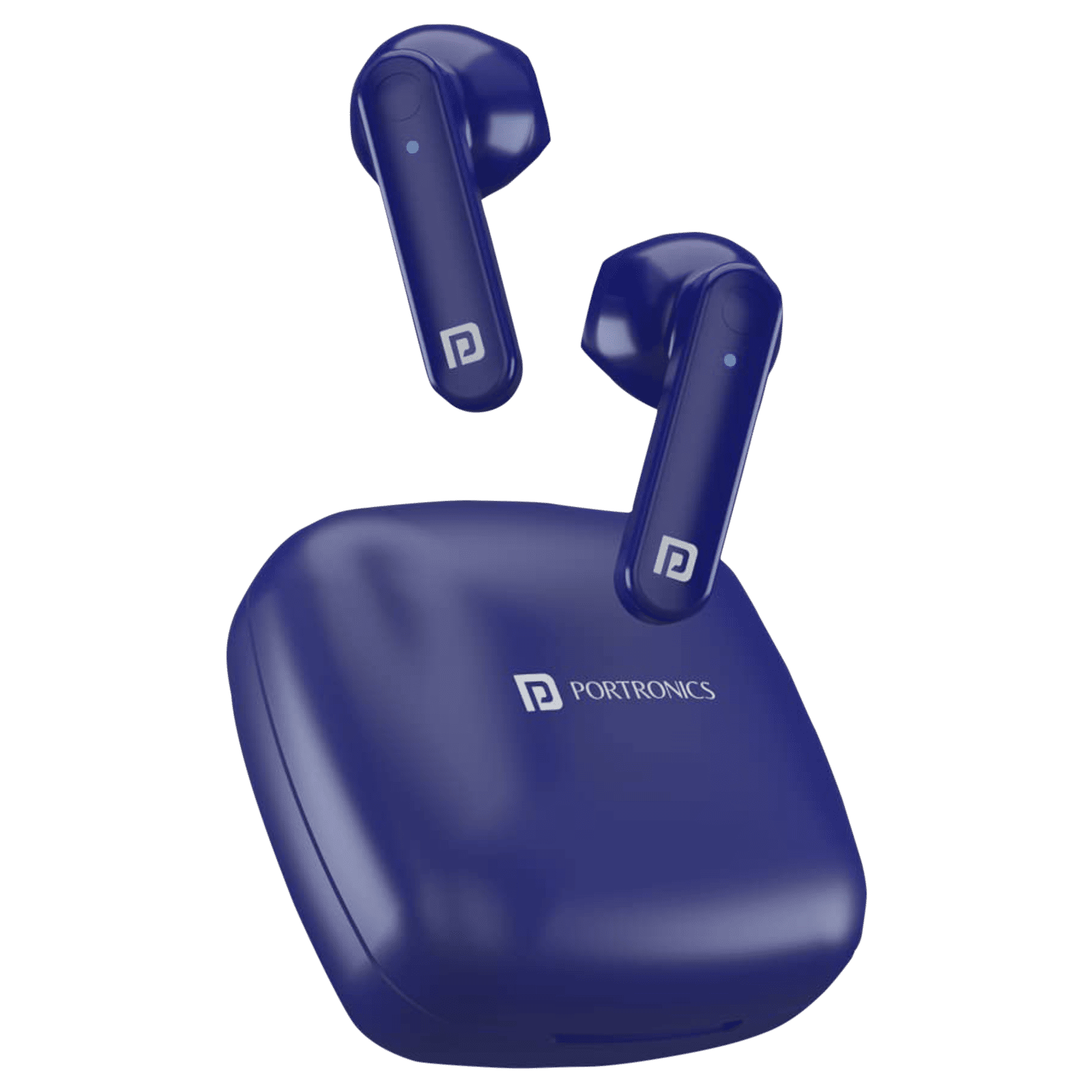 PORTRONICS Harmonics Twins S2 POR 1527 TWS Earbuds (Sweatproof & Water Resistant, 20 Hours Playback, Blue)_1
