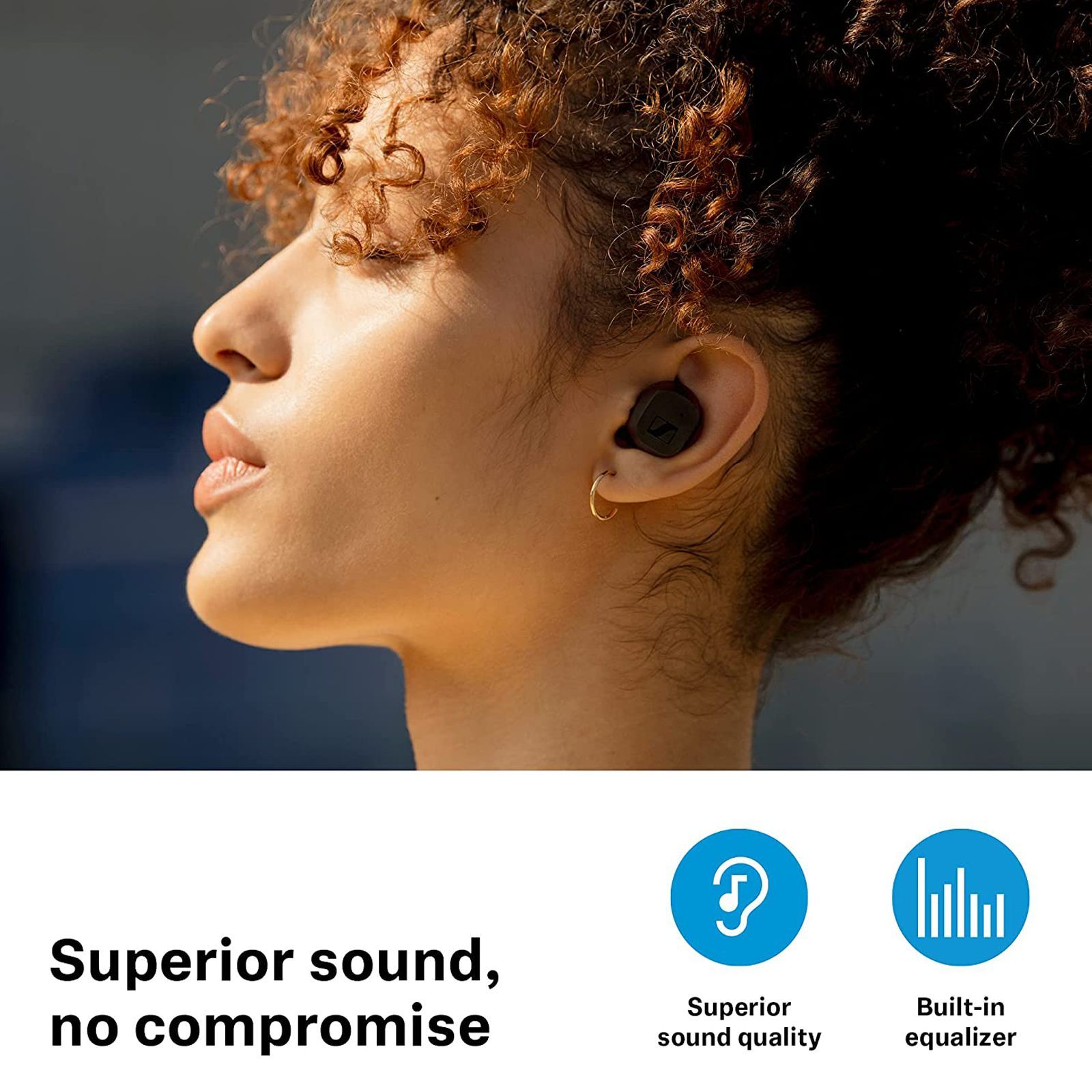 SENNHEISER CX 200 TW1 TWS Earbuds with Passive Noise Cancellation (IPX4 Splash Resistant, 27 Hours Playback, Black)_4