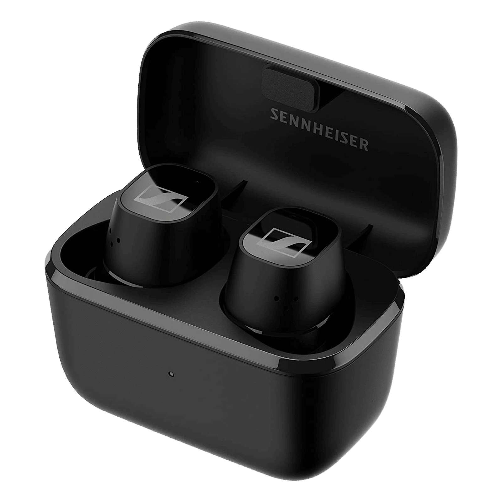 SENNHEISER CX PLUS TW1 TWS Earbuds with Active Noise Cancellation (IPX4 Splash Resistant, 24 Hours Playback, Black)_1