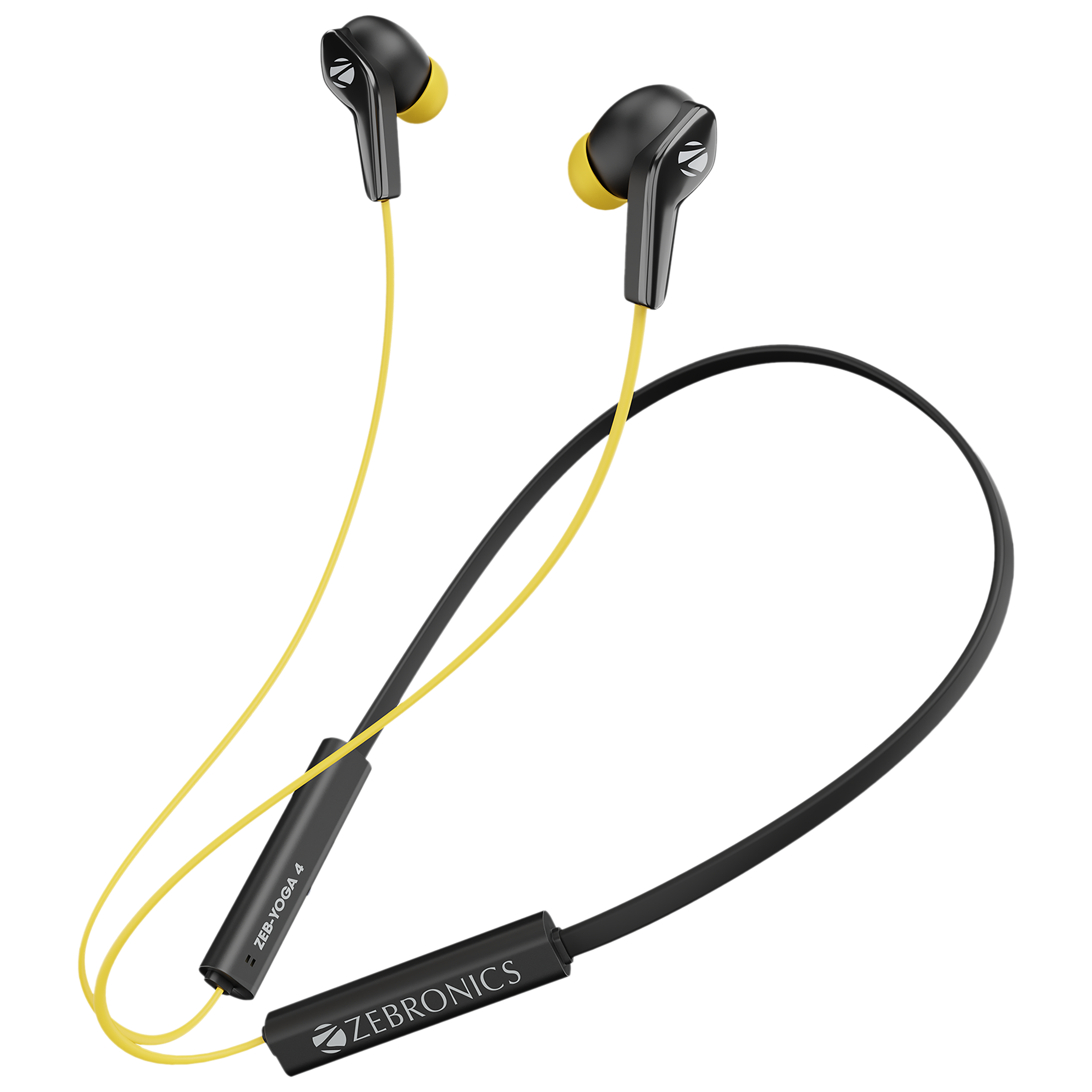 ZEBRONICS Yoga 4 In-Ear Wireless Earphone with Mic (Bluetooth 5.2, Voice Assistant Support, Black)_1