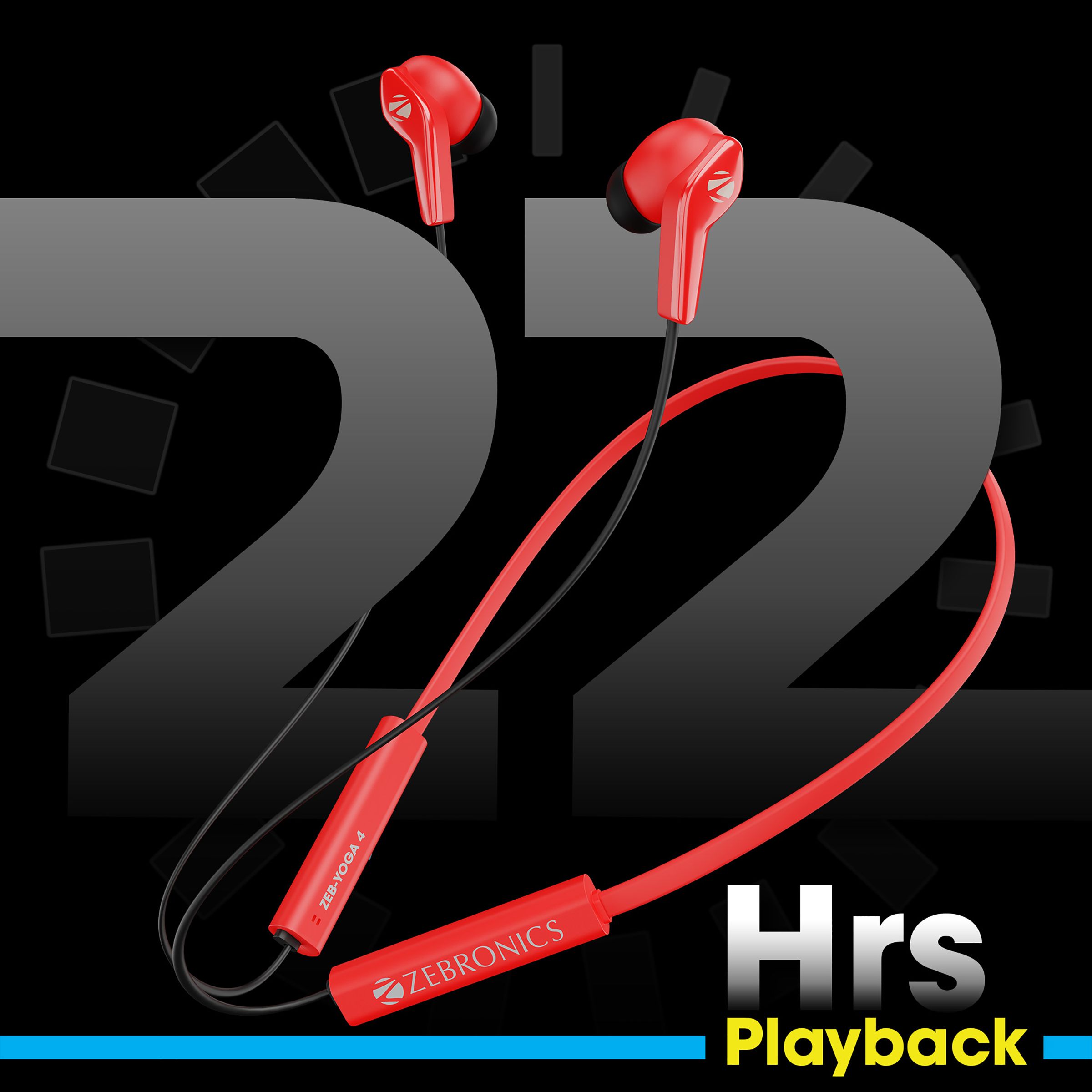 ZEBRONICS Yoga 4 Neckband (Voice Assistant Supported, Blue) ZEBRONICS Yoga 4 Neckband (Voice Assistant Supported, Blue)_6