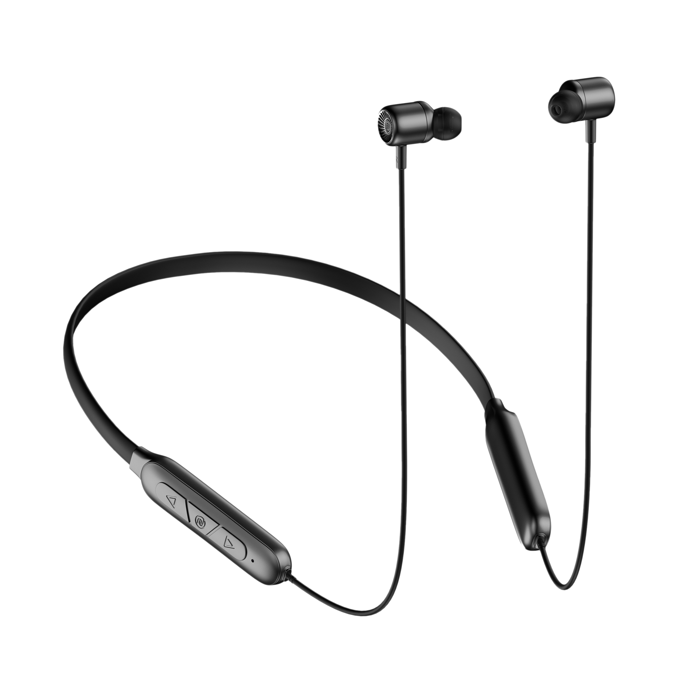 noise Bravo Neckband (35 Hours Playtime, Jet Black)_1