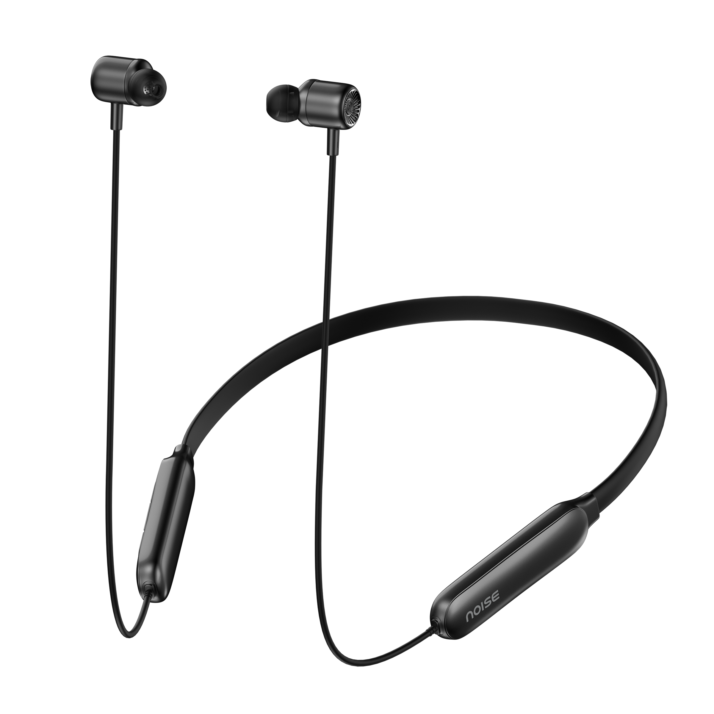 noise Bravo Neckband (35 Hours Playtime, Jet Black)_6