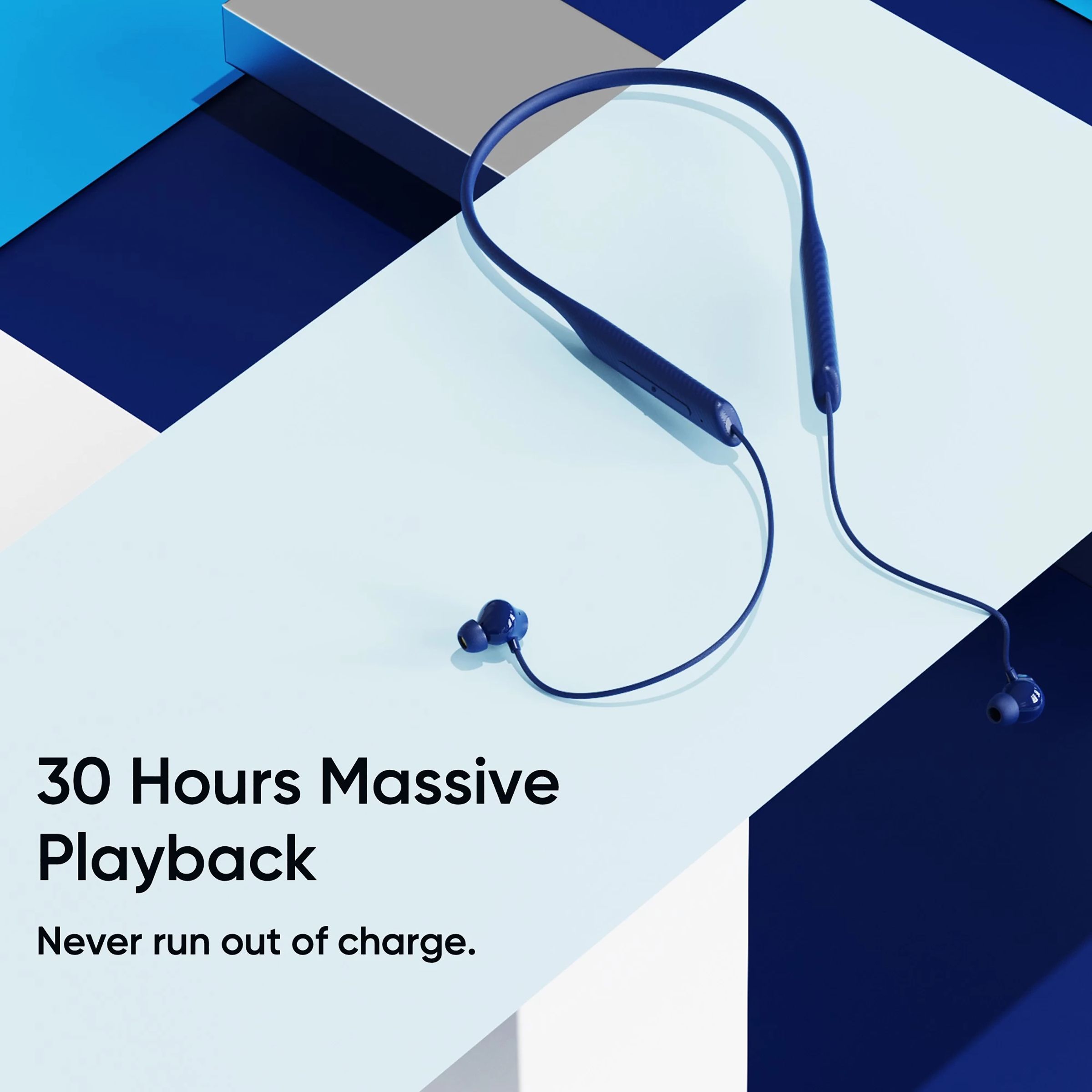 DIZO by realme TechLife Dash 790101002 Neckband with Noise Cancellation (IPX4 Water Resistant, Smart Control, Voilet Blue)_6