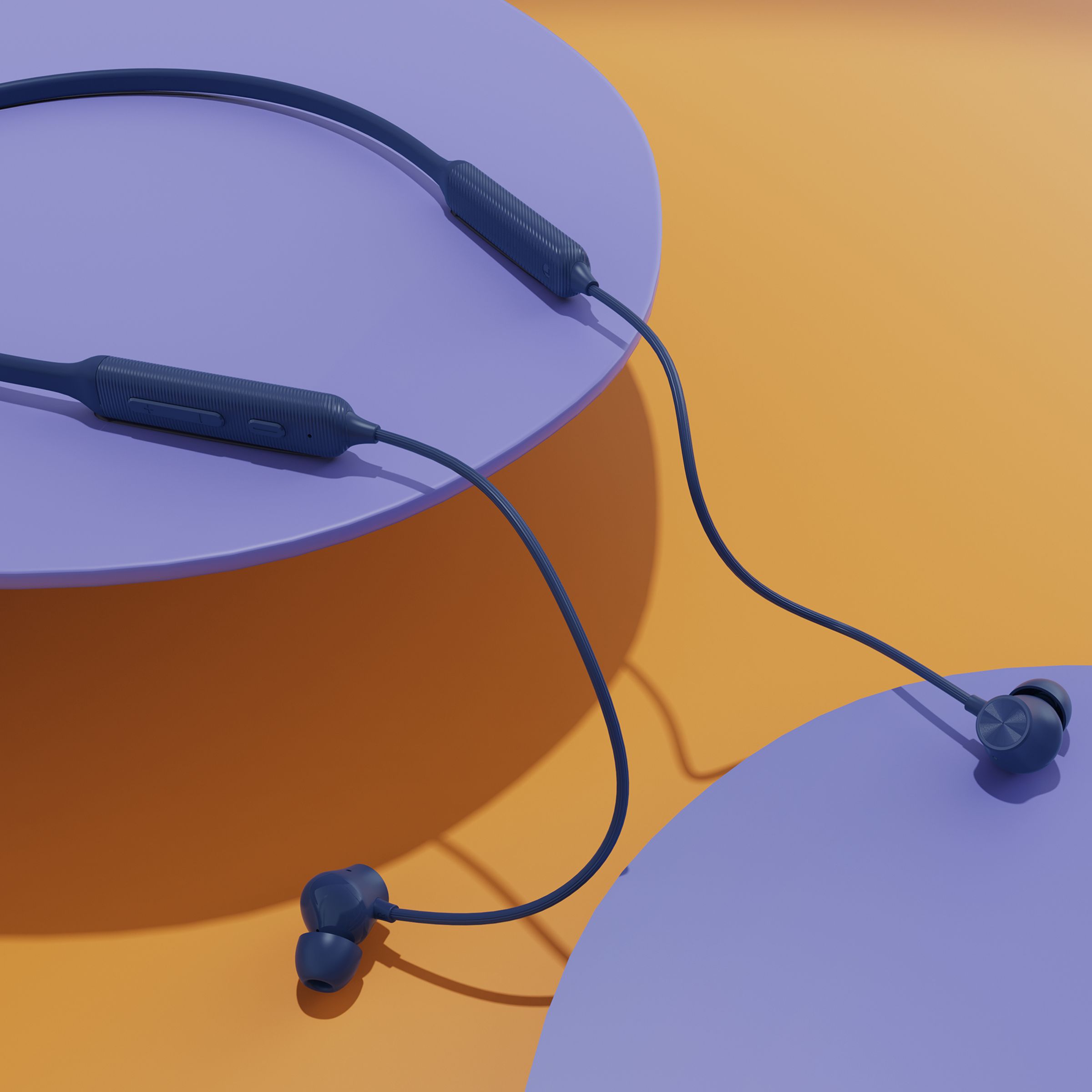 DIZO by realme TechLife Wireless Power DA2125 Neckband with Environmental Noise Cancellation (IPX4 Resistant, 18 Hours Playback, Violet Blue)_6