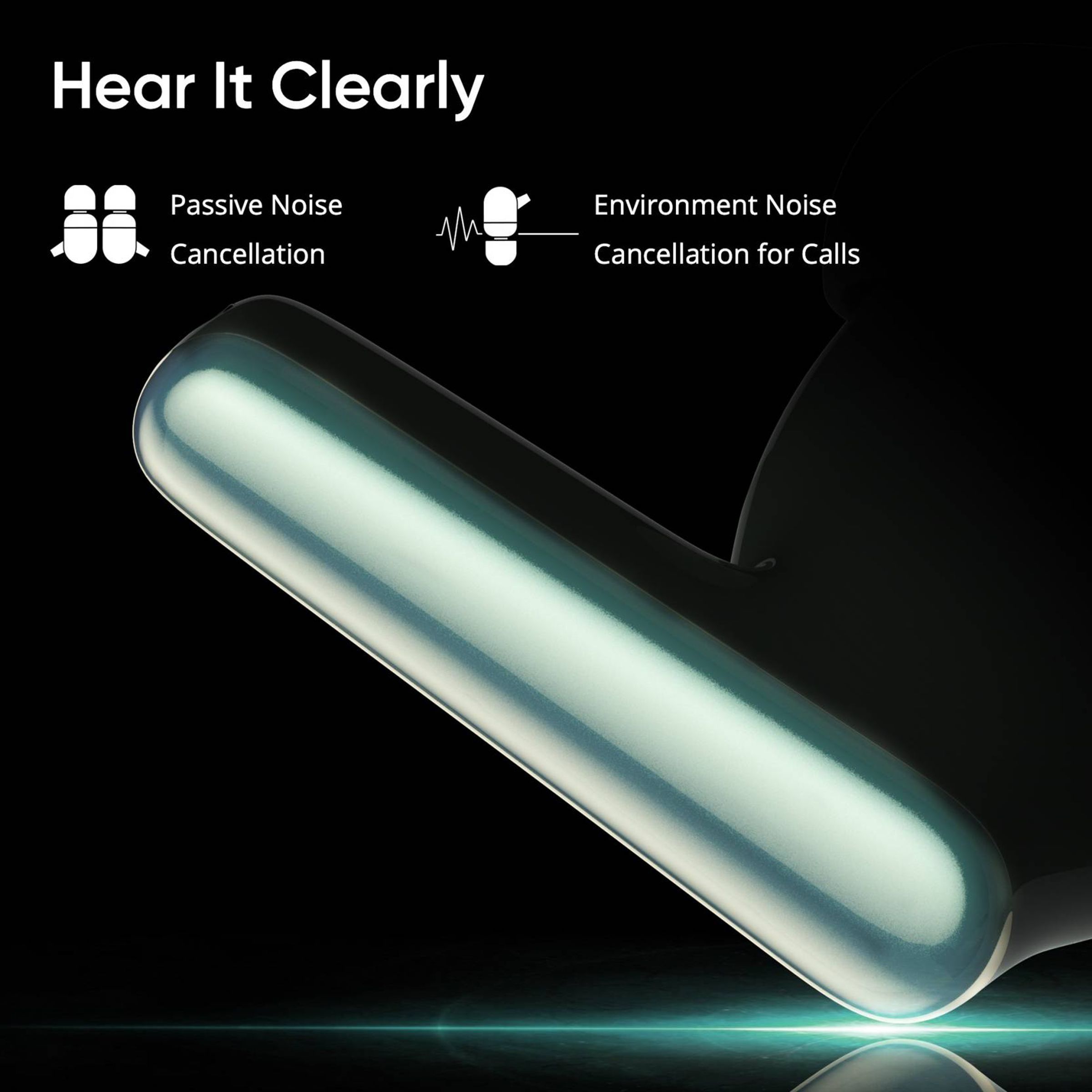 DIZO by realme TechLife Buds Z 790100603 TWS Earbuds with Passive Noise Cancellation (IPX4 Sweat & Water Resistant, 16 Hours Playback, Leaf)_15